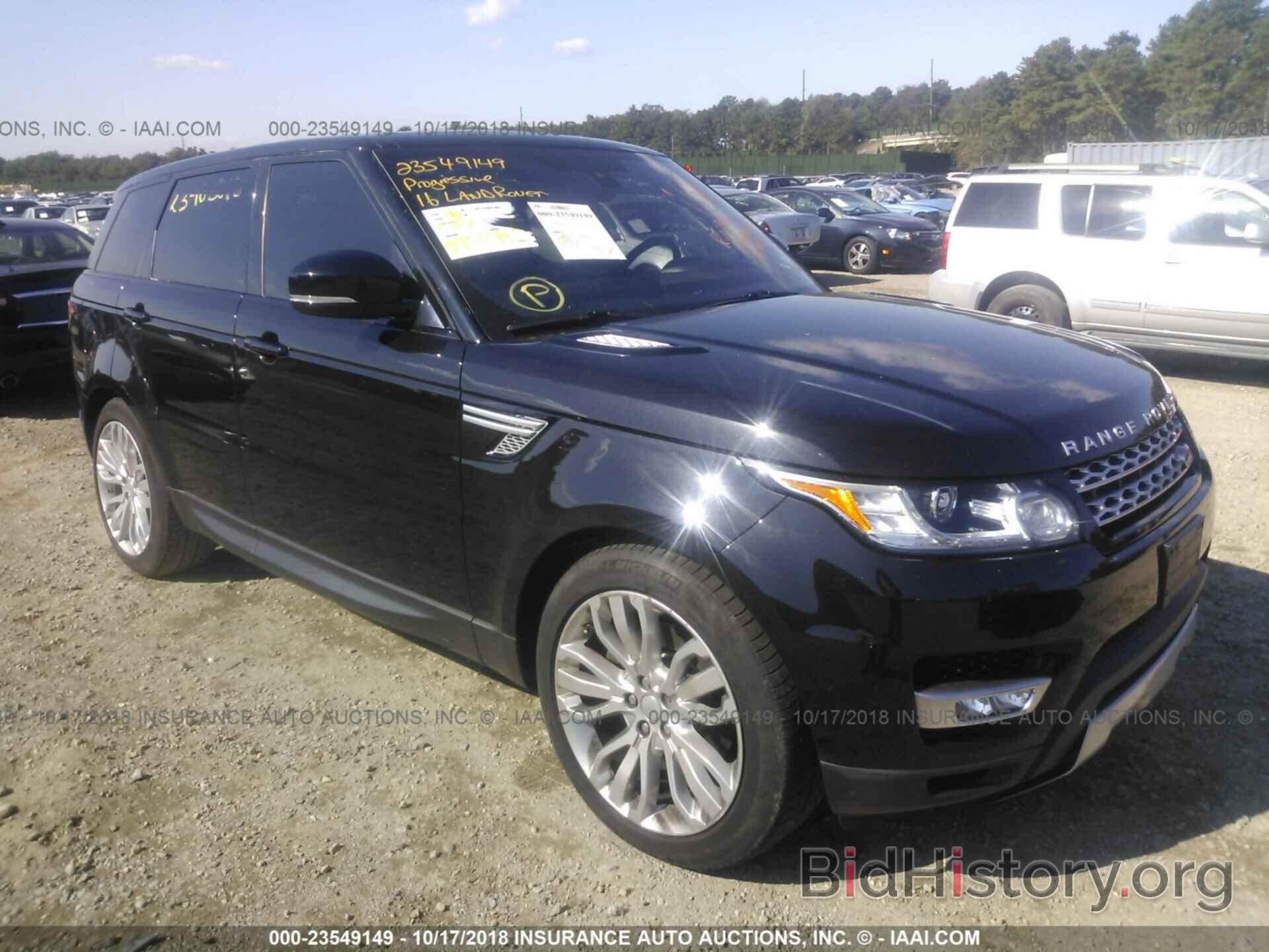 Photo SALWR2VF8GA645548 - Land rover Range rover sport 2016