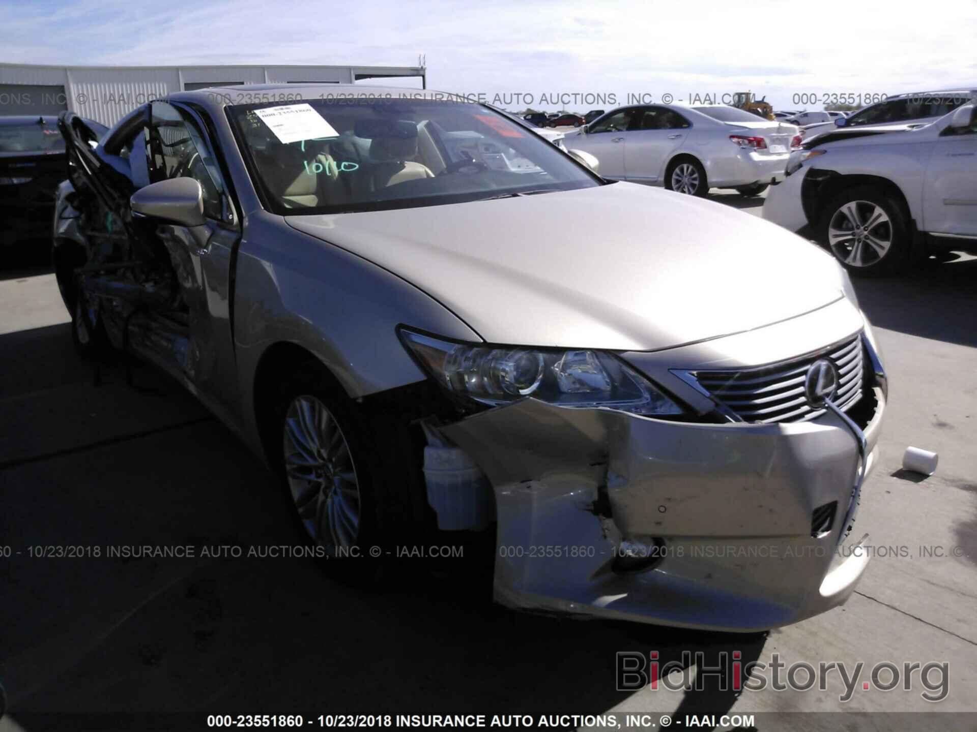 Фотография JTHBK1GG0D2014467 - LEXUS ES 2013