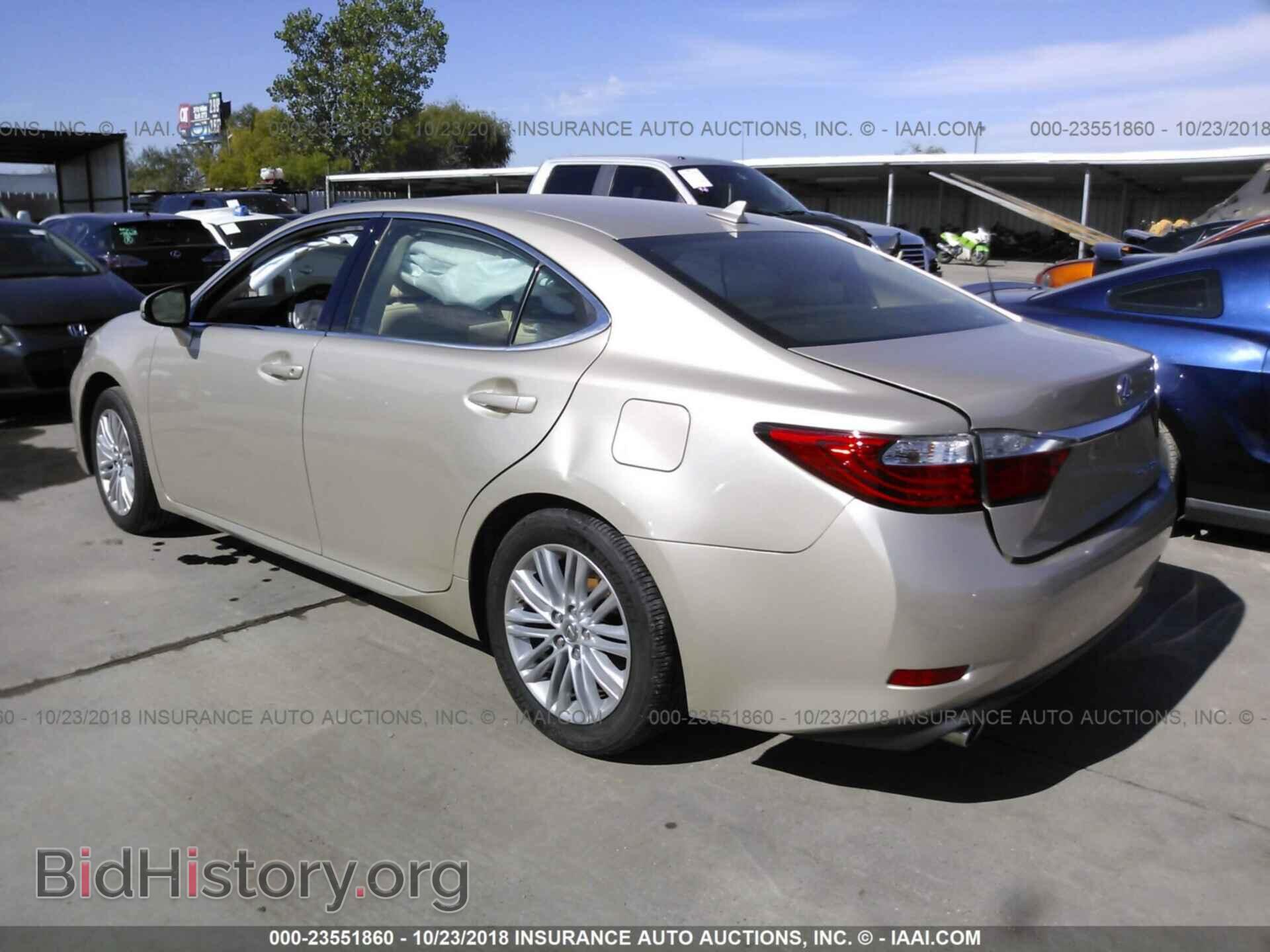 2013 LEXUS ES - VIN: JTHBK1GG0D2014467 - Фото 3