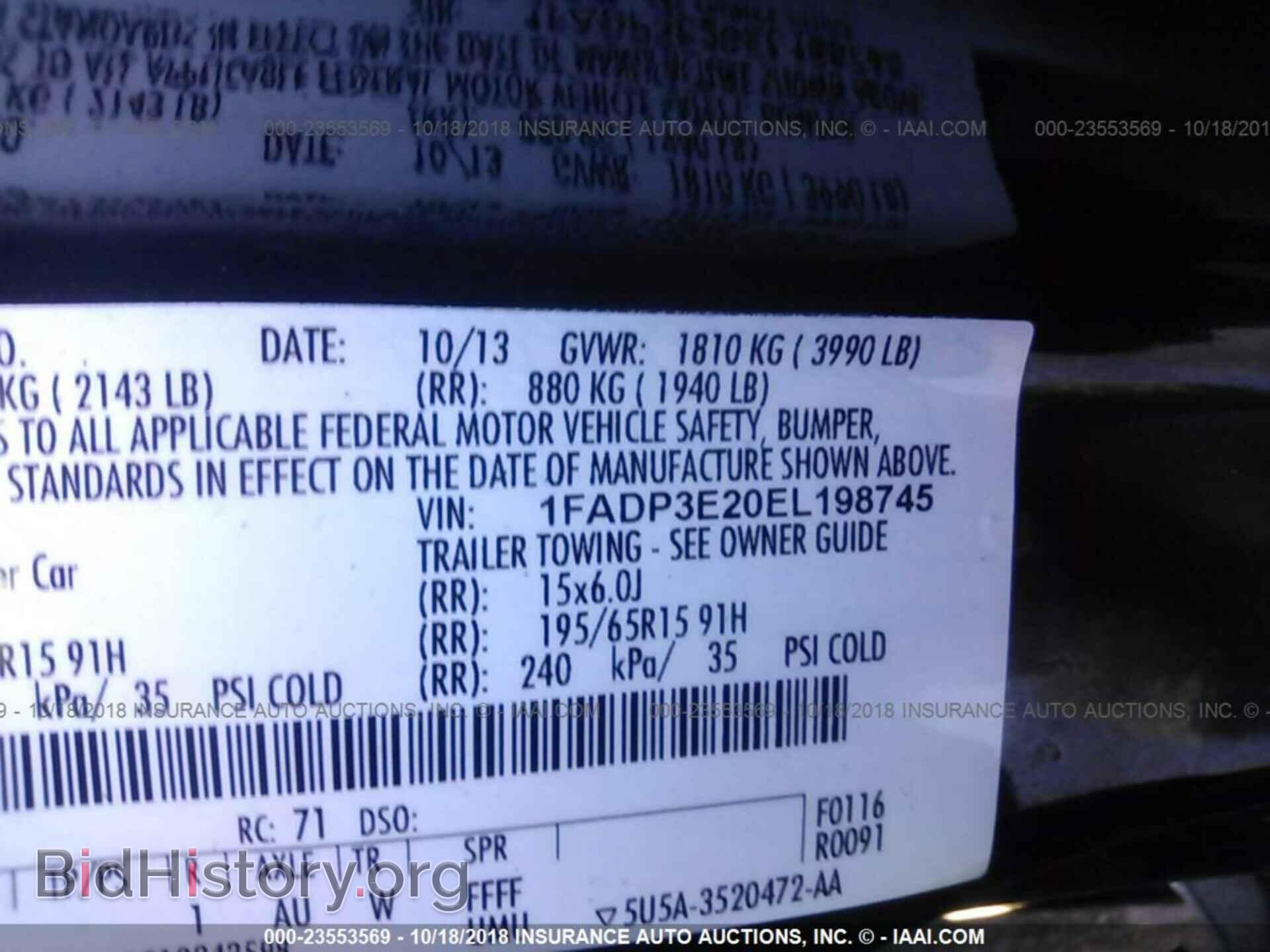 2014 Ford Focus - VIN: 1FADP3E20EL198745 - Photo 9