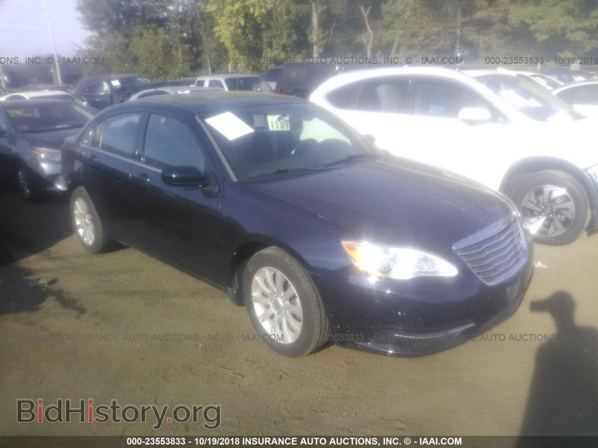 Фотография 1C3CCBBB3CN206214 - CHRYSLER 200 2012