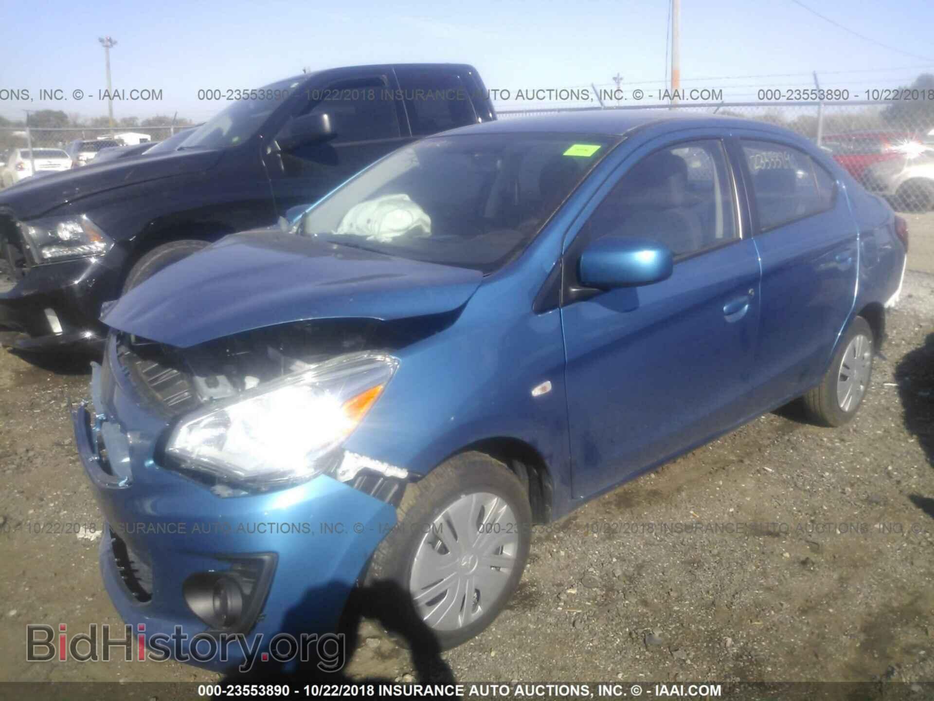 2018 MITSUBISHI MIRAGE - VIN: ML32F3FJ6JHF15327 - Фото 2