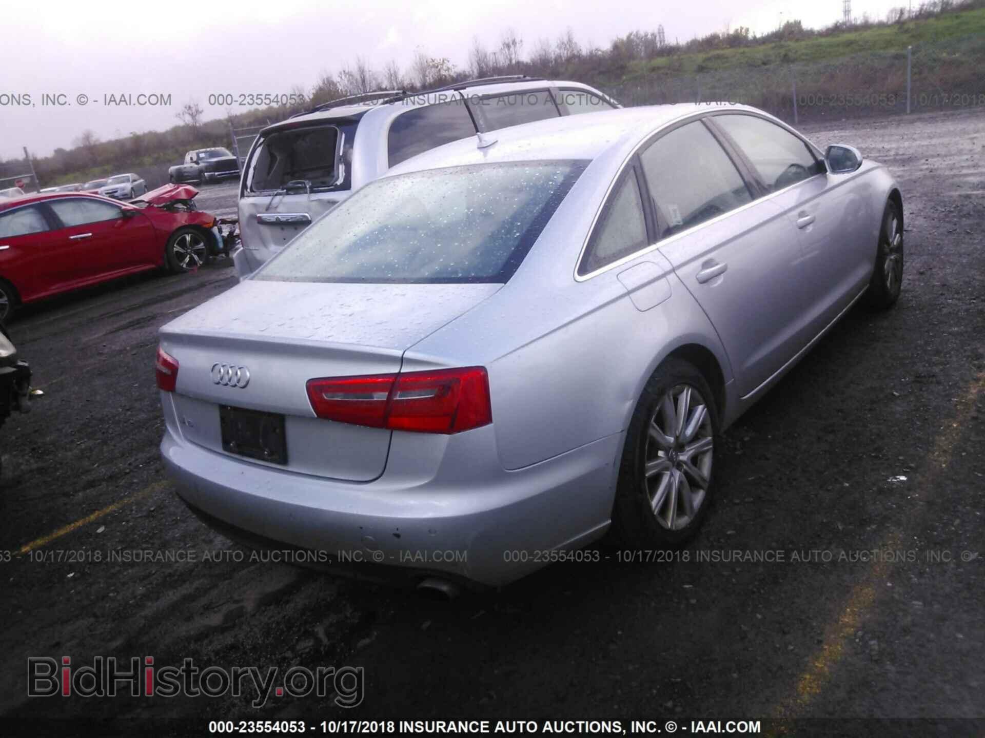 2013 Audi A6 - VIN: WAUGFAFC7DN152741 - Фото 4