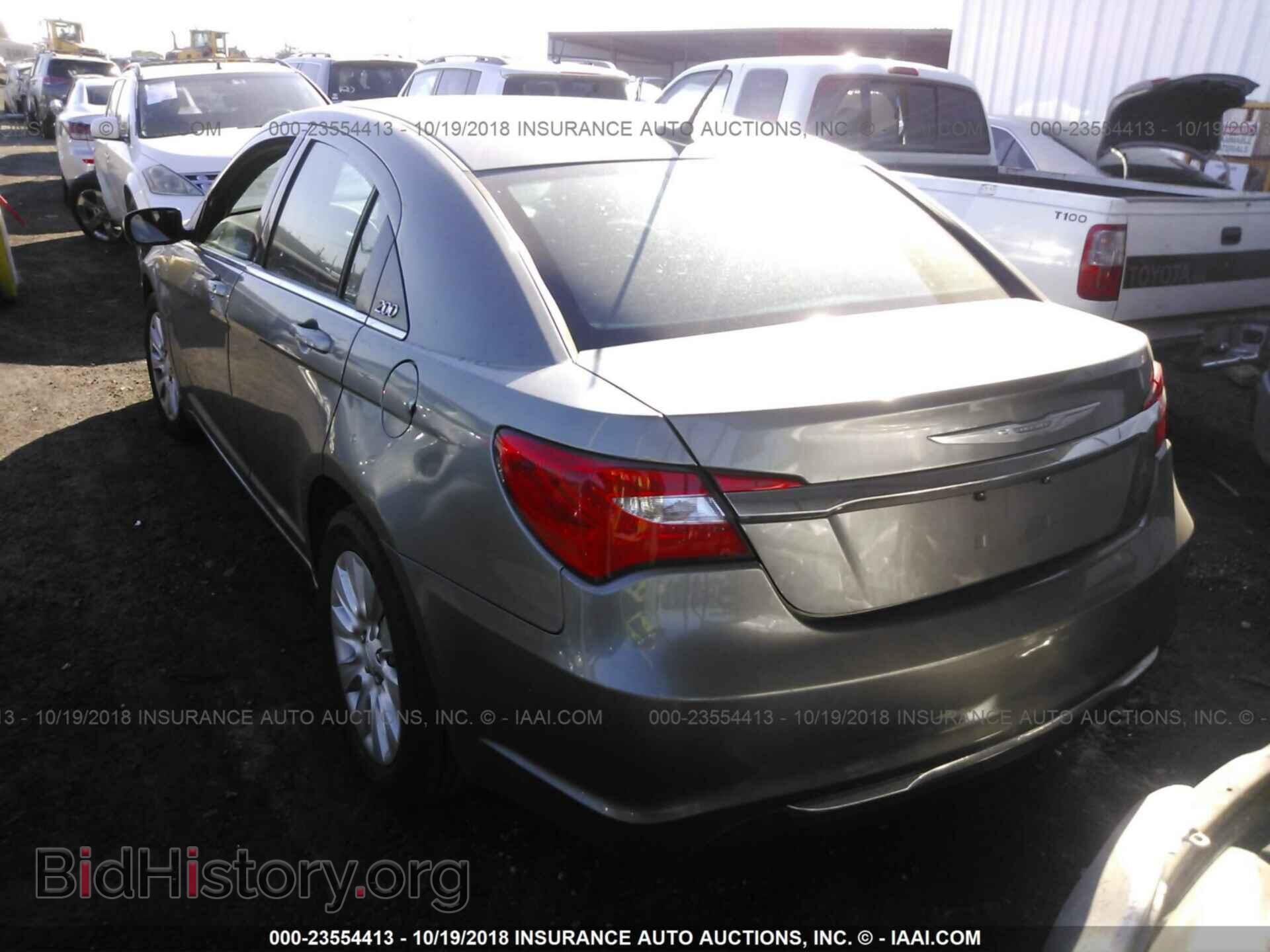 2012 Chrysler 200 - VIN: 1C3CCBAB4CN321325 - Фото 3