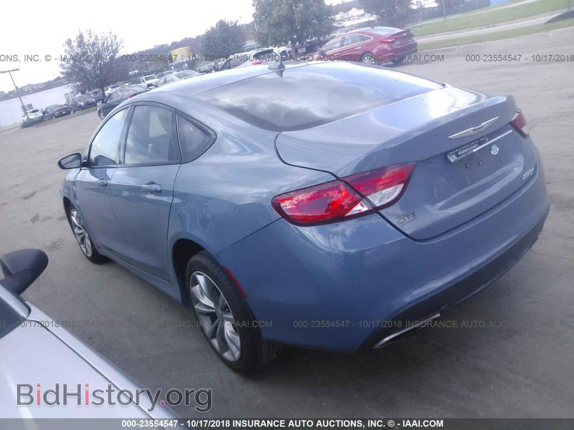 2015 Chrysler 200 - VIN: 1C3CCCBB0FN716420 - Photo 3