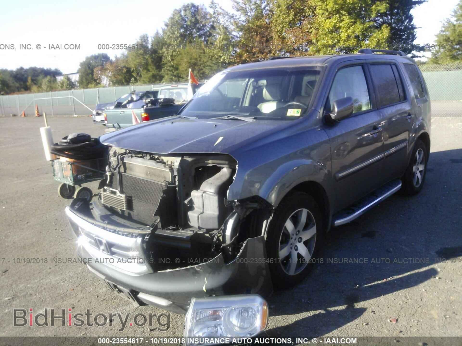 2012 Honda Pilot - VIN: 5FNYF4H94CB020141 - Фото 2