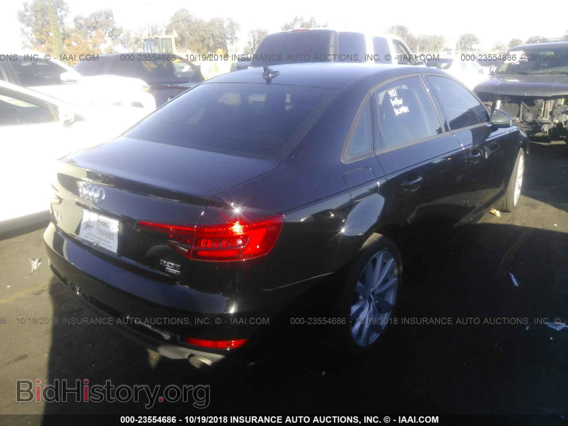 2017 AUDI A4 - VIN: WAUGMAF41HN070332 - Фото 4