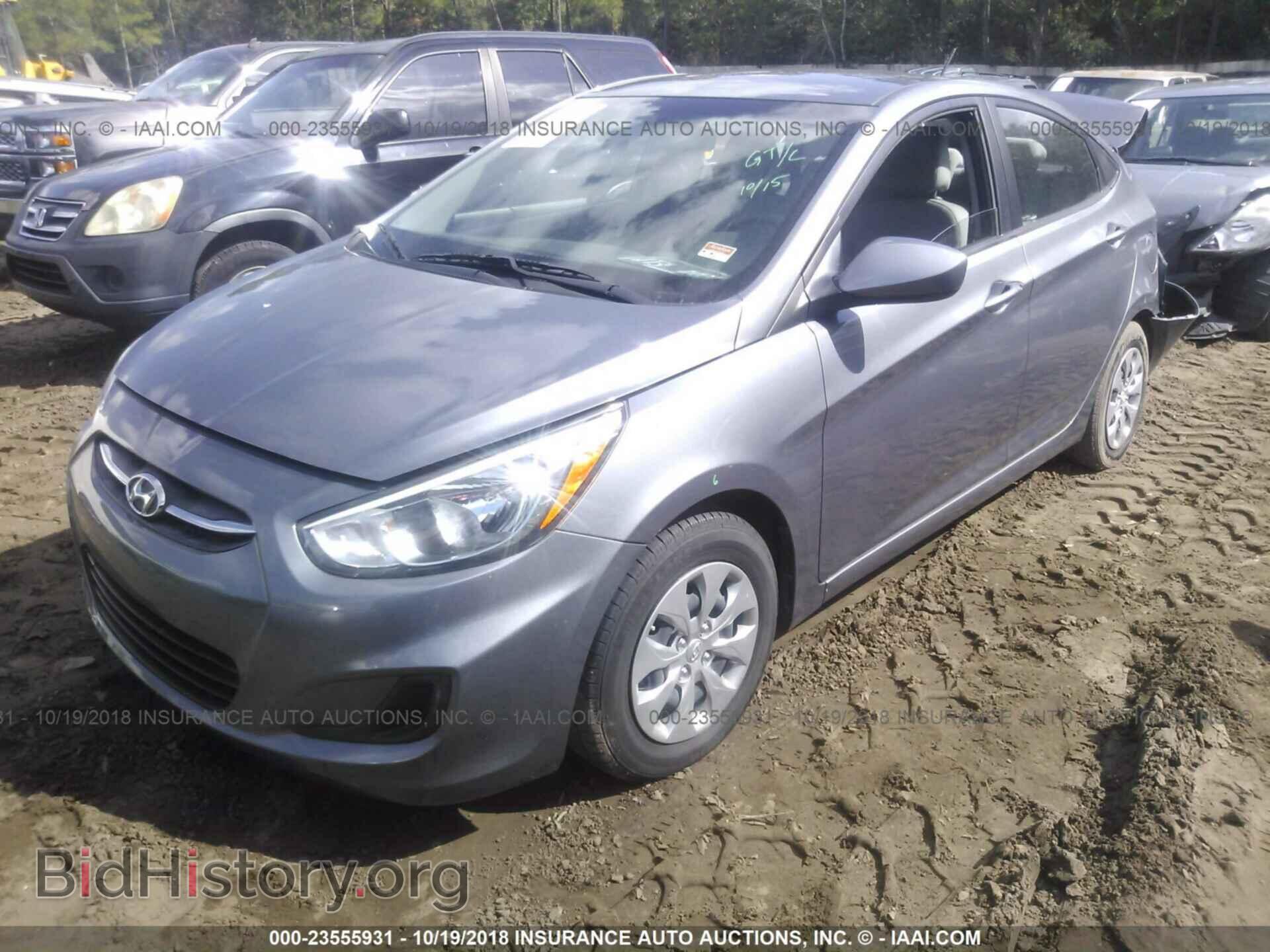 2017 HYUNDAI ACCENT - VIN: KMHCT4AE4HU193906 - Фото 2