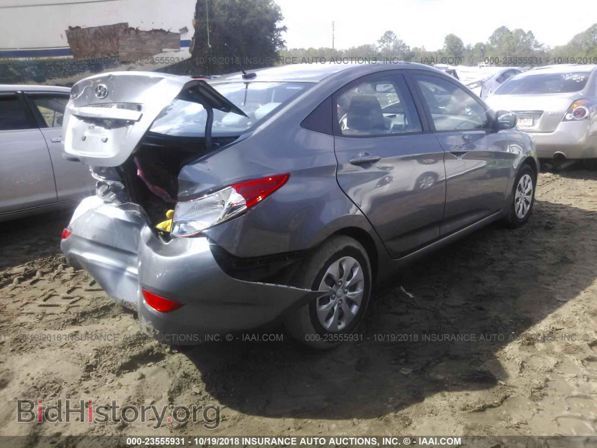 2017 HYUNDAI ACCENT - VIN: KMHCT4AE4HU193906 - Фото 4
