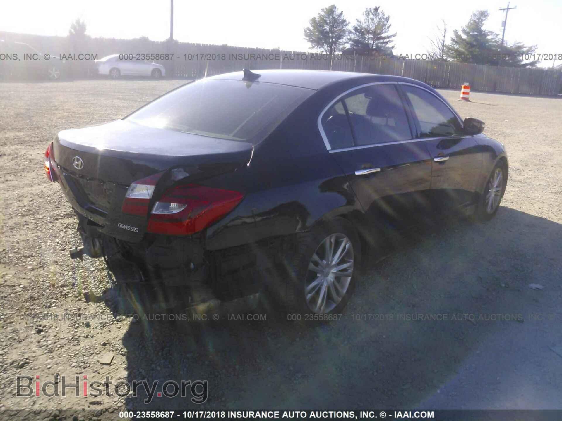 2012 HYUNDAI GENESIS - VIN: KMHGC4DD3CU206948 - Фото 4