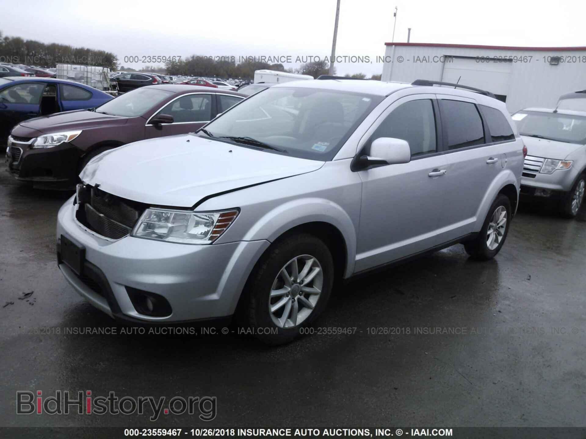 2014 DODGE JOURNEY - VIN: 3C4PDCBB9ET289814 - Фото 2