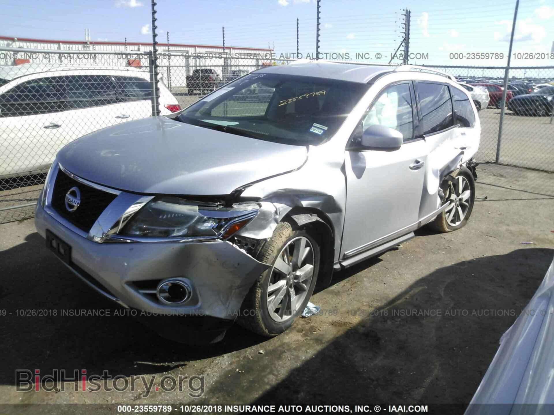 2014 Nissan Pathfinder - VIN: 5N1AR2MM1EC623129 - Фото 2