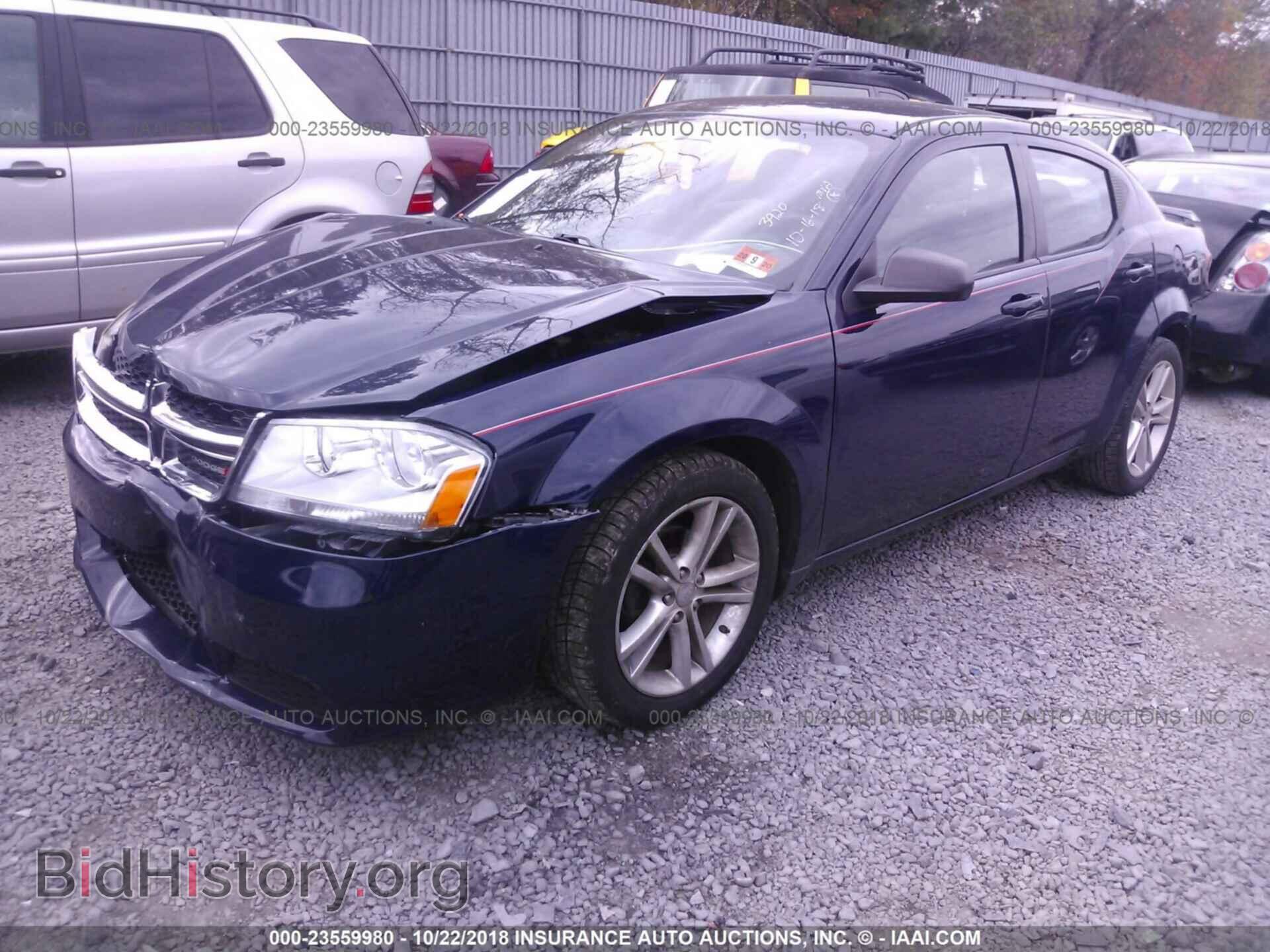 2013 DODGE AVENGER - VIN: 1C3CDZAG6DN543920 - Фото 2
