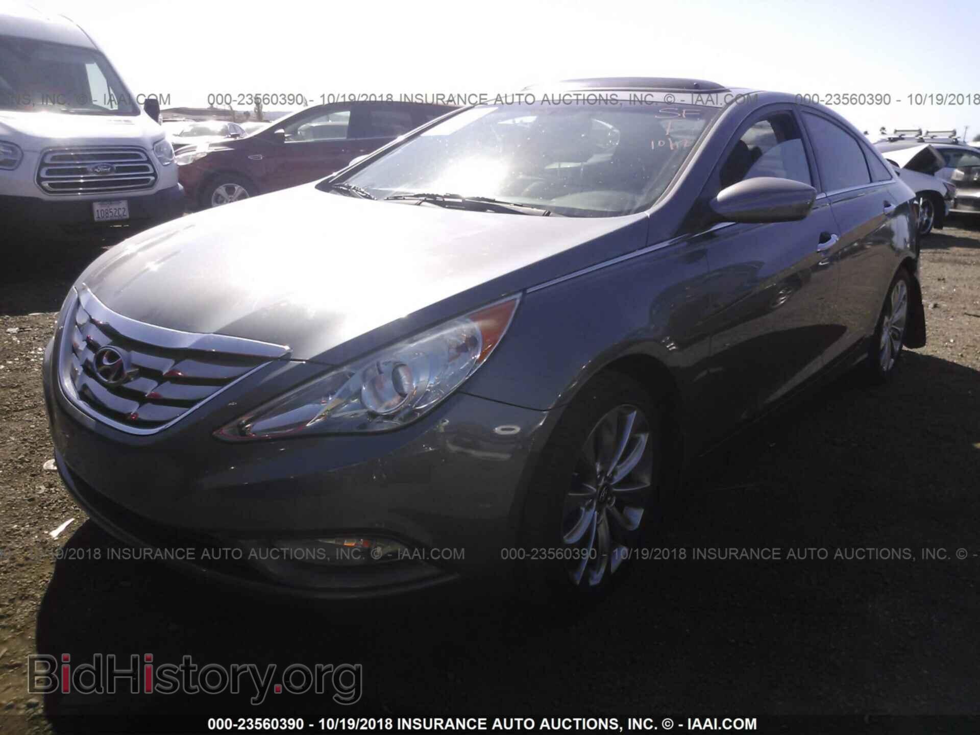 2012 Hyundai Sonata - VIN: 5NPEC4AC6CH390848 - Фото 2