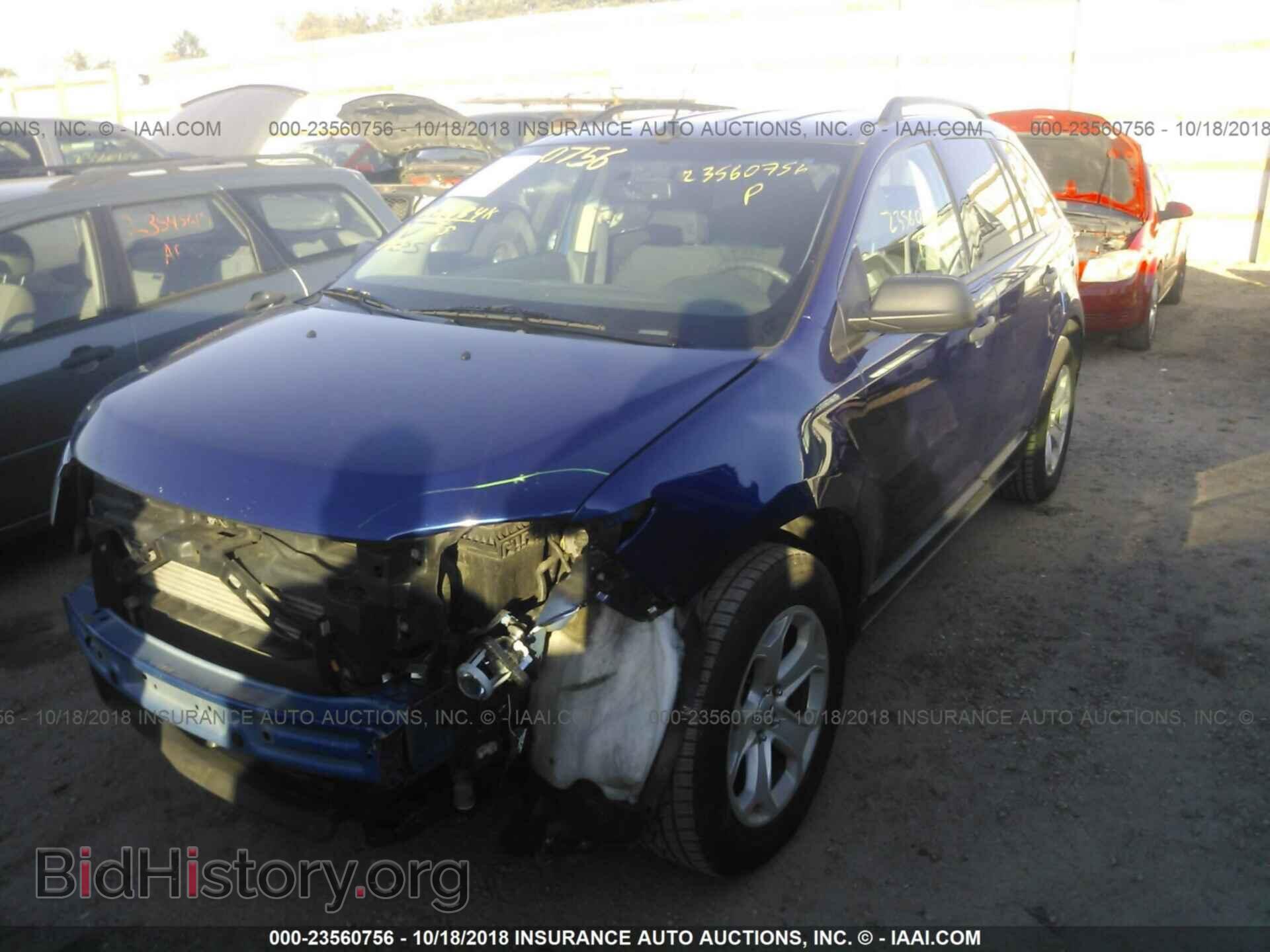 2013 FORD EDGE - VIN: 2FMDK3G90DBC22748 - Фото 2