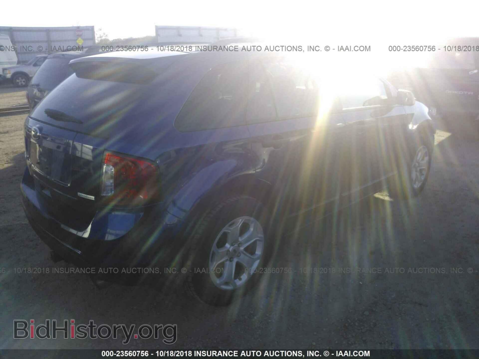 2013 FORD EDGE - VIN: 2FMDK3G90DBC22748 - Фото 4