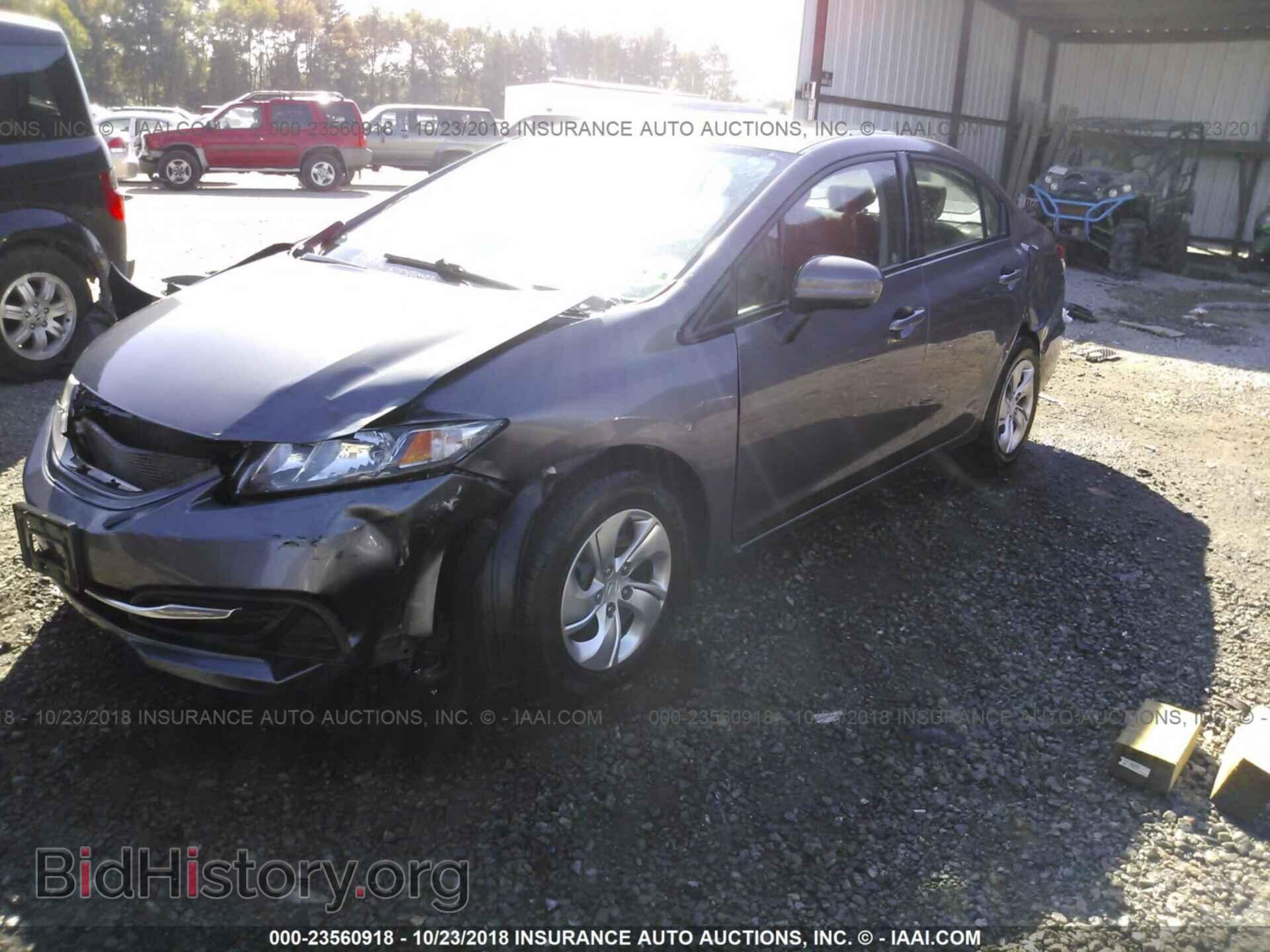 2014 Honda Civic - VIN: 2HGFB2F50EH520836 - Photo 2