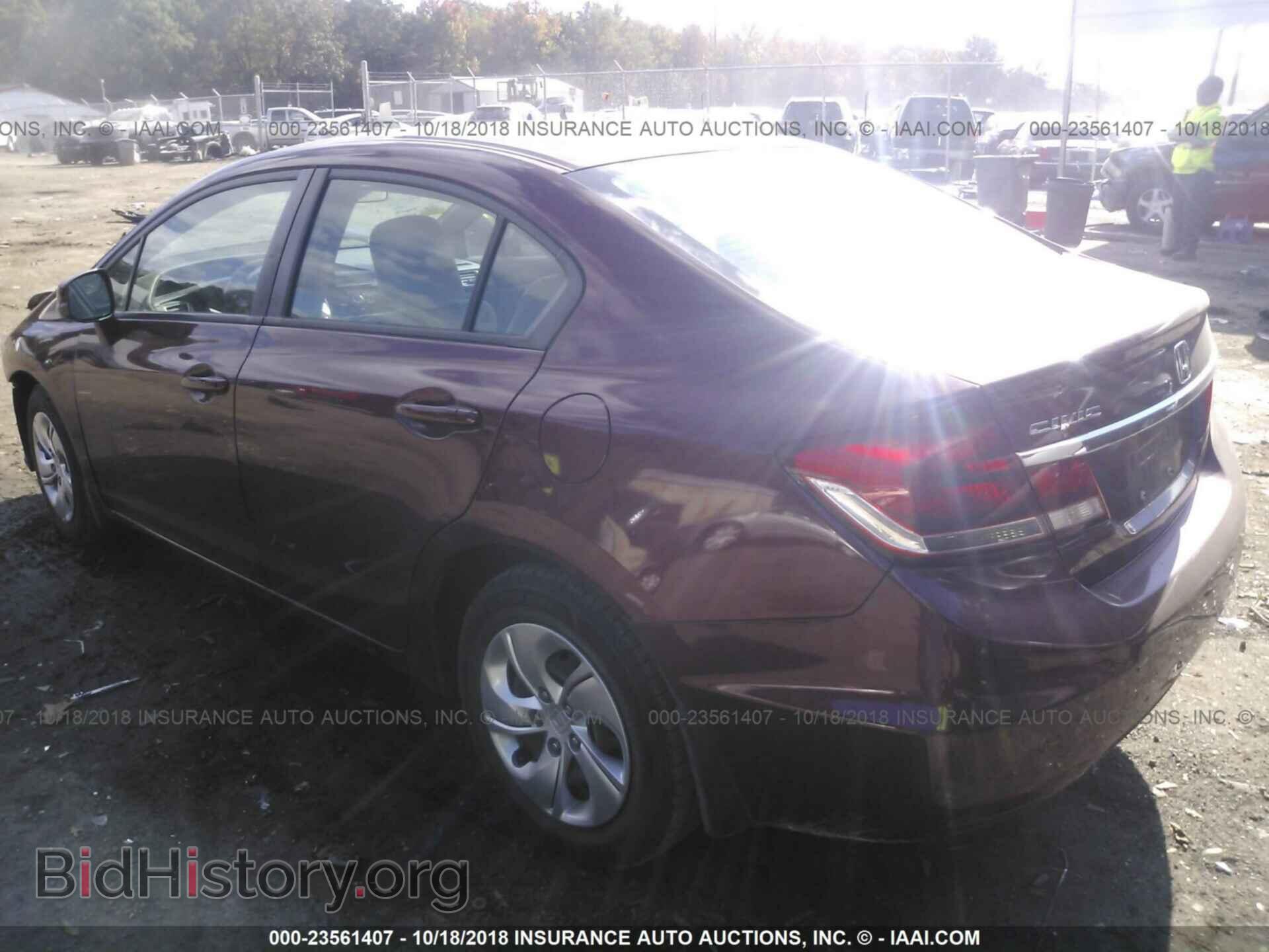 2013 Honda Civic - VIN: 2HGFB2F5XDH565023 - Фото 3