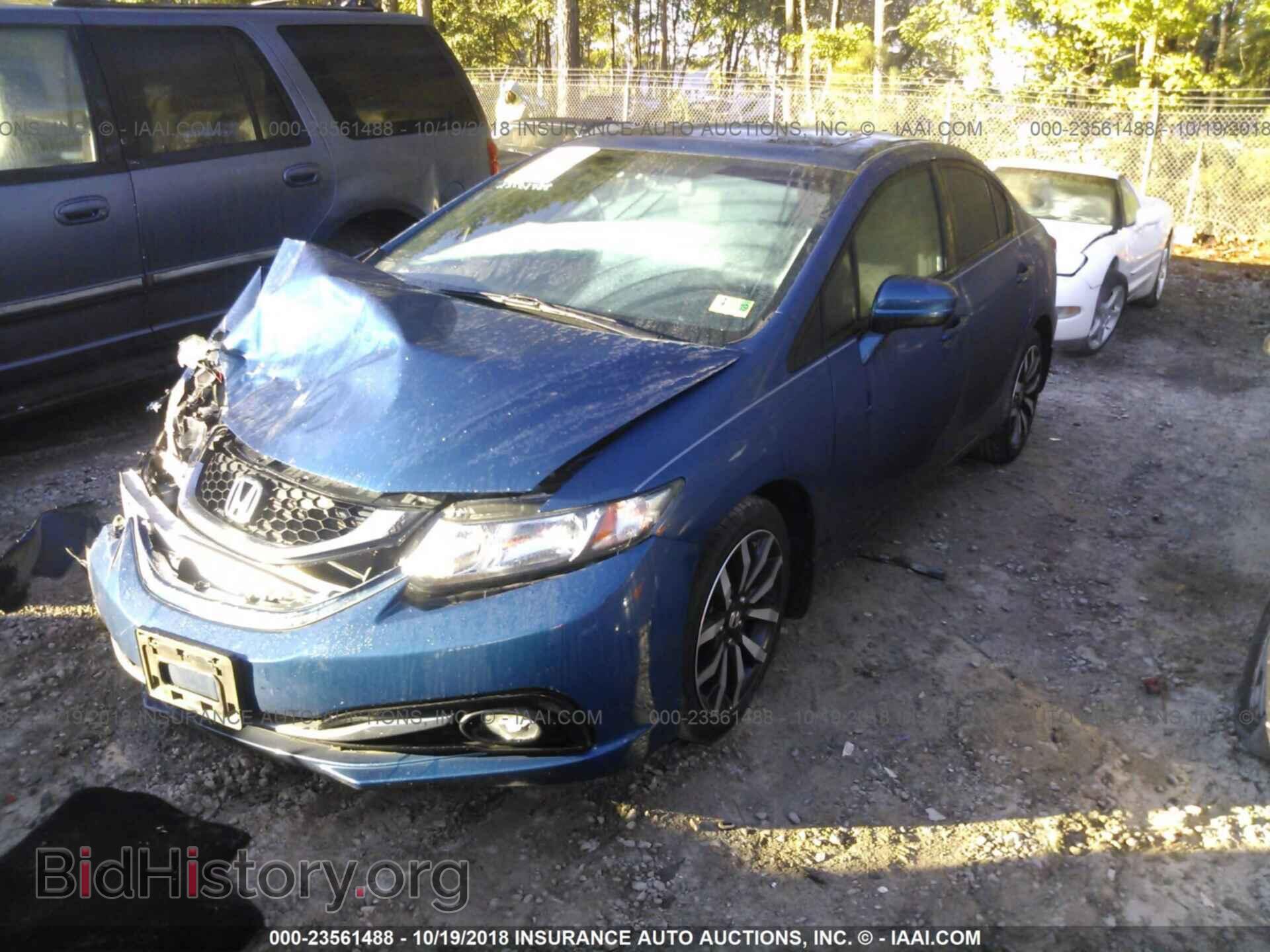 2014 Honda Civic - VIN: 19XFB2F9XEE036525 - Фото 2
