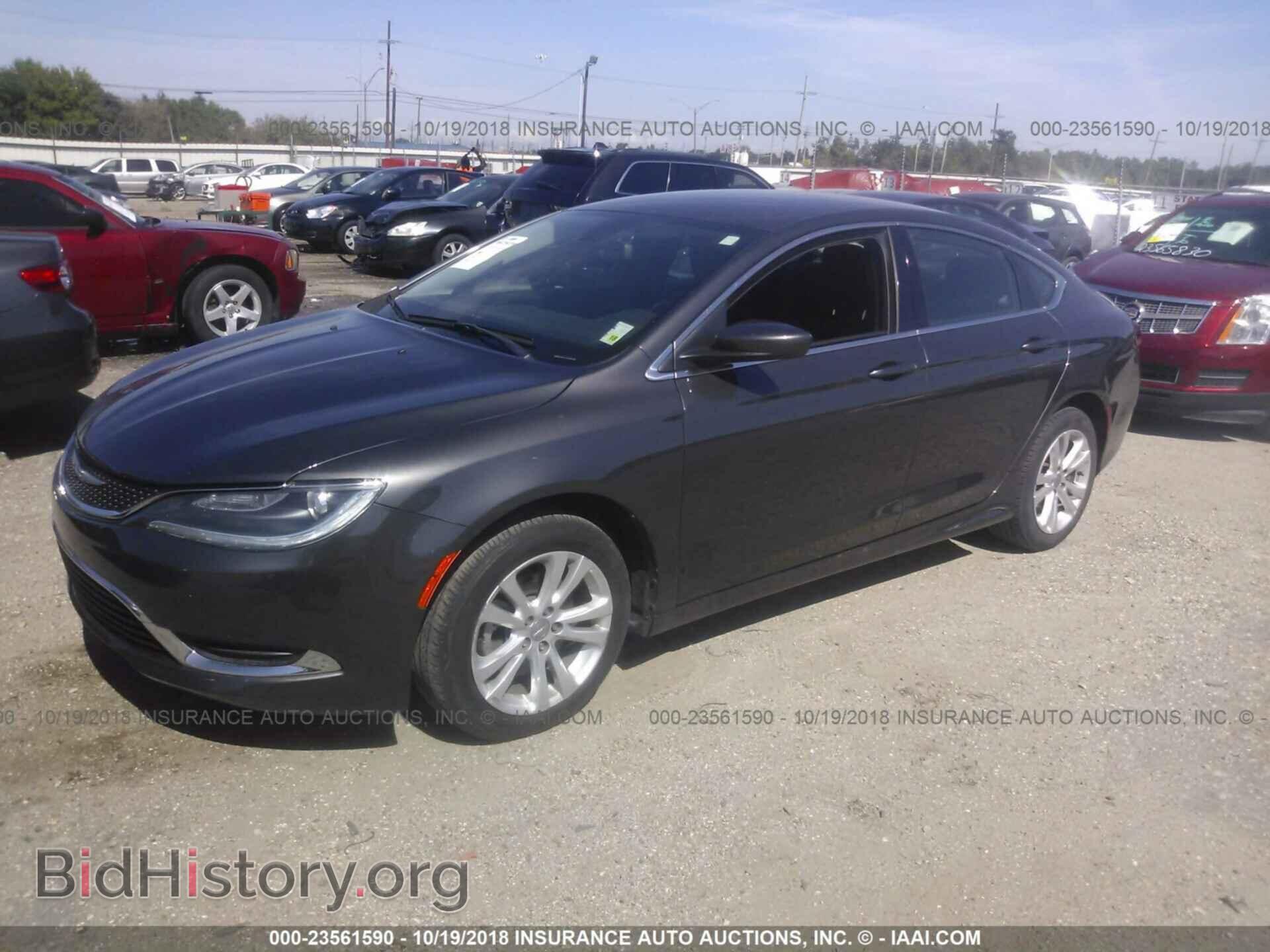 2015 Chrysler 200 - VIN: 1C3CCCAB6FN701907 - Фото 2