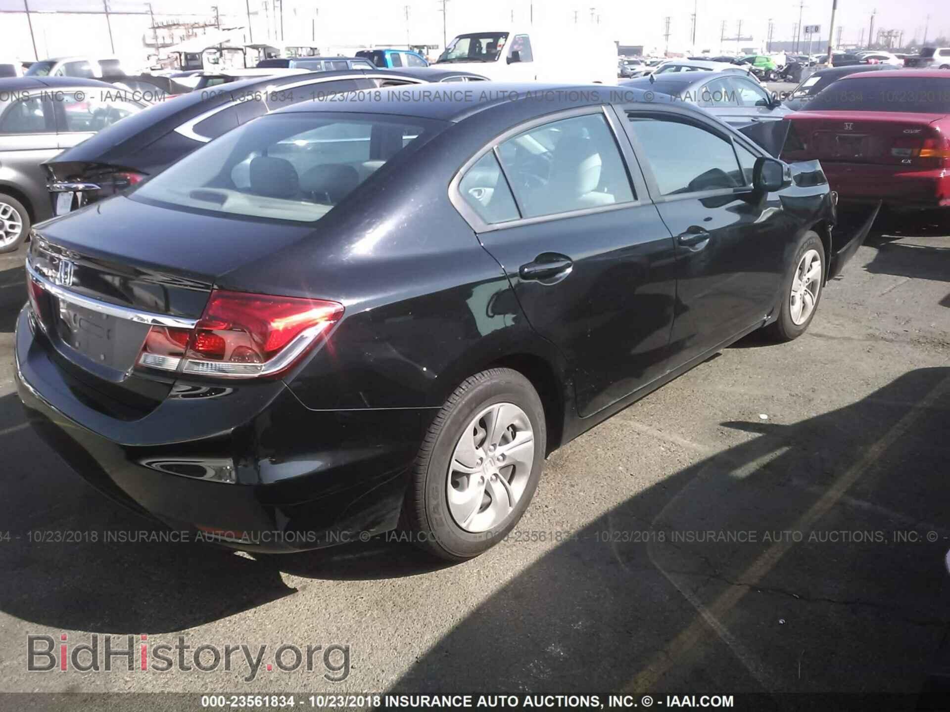 2013 Honda Civic - VIN: 19XFB2F58DE273381 - Фото 4