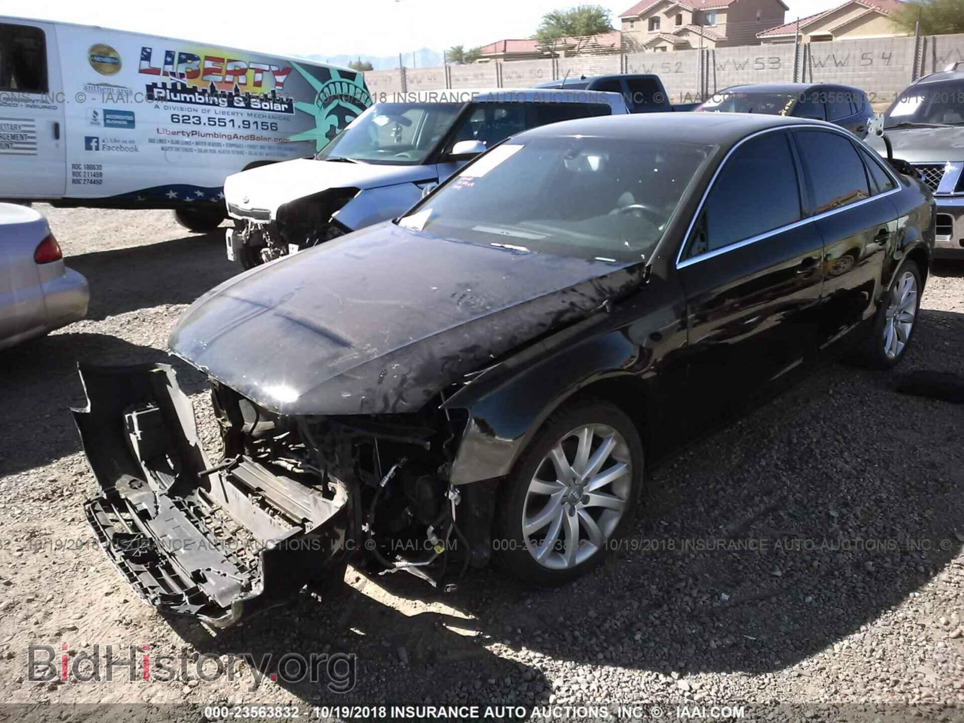 2013 Audi A4 - VIN: WAUEFAFL5DN024604 - Фото 2