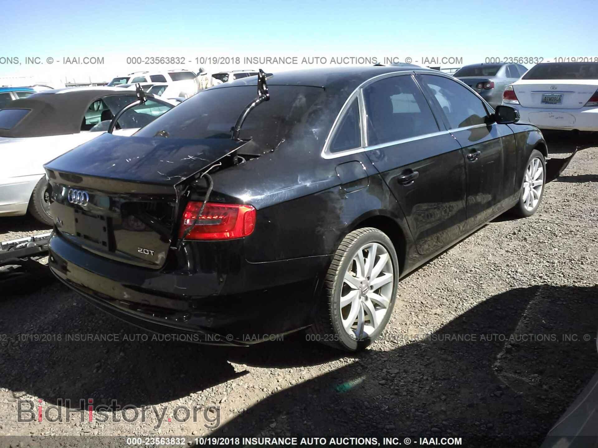 2013 Audi A4 - VIN: WAUEFAFL5DN024604 - Фото 4