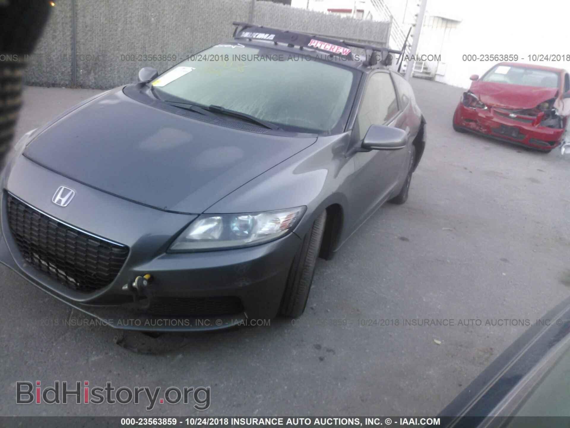 2015 Honda Cr-z - VIN: JHMZF1D40FS003663 - Фото 2