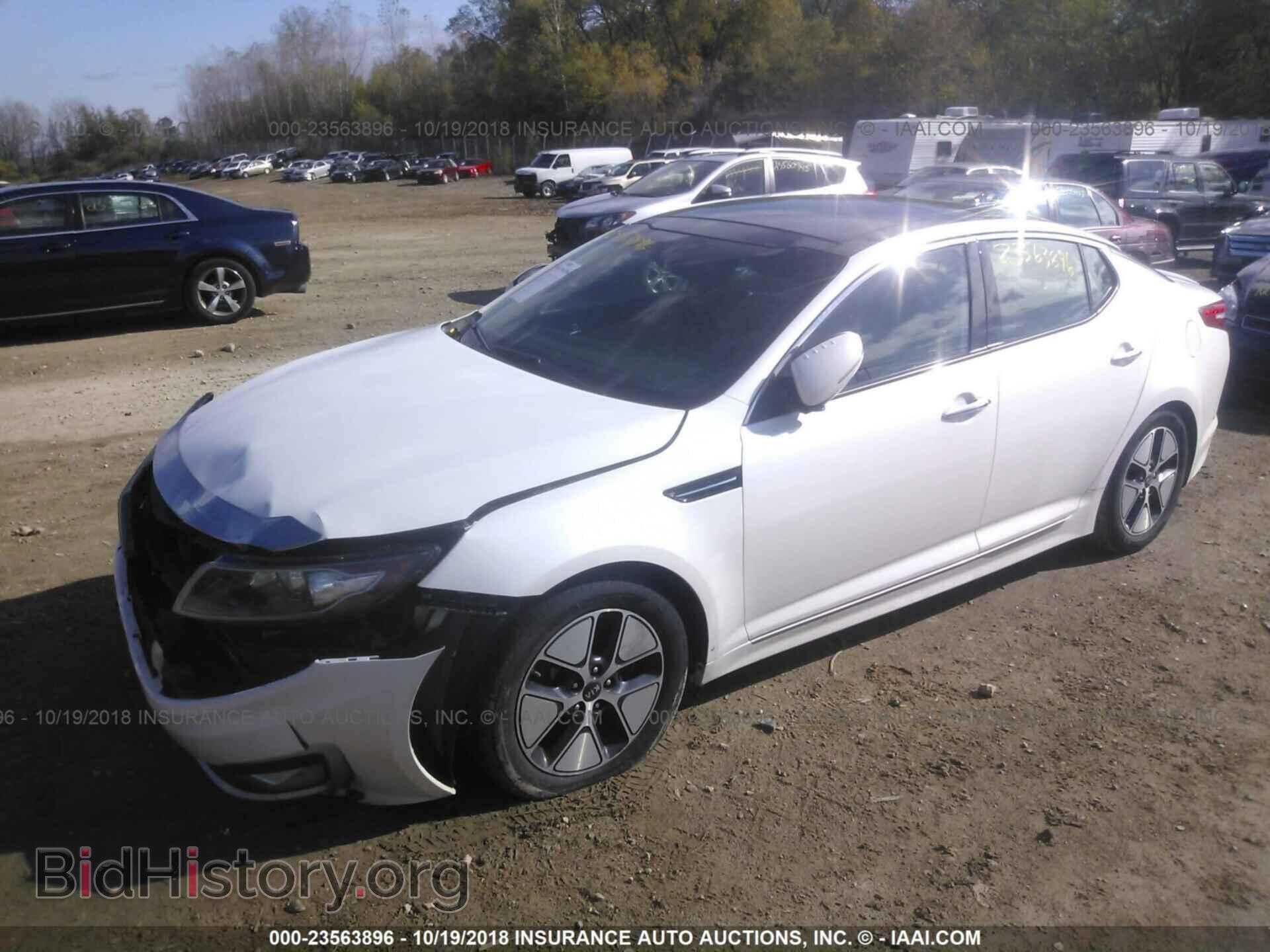 2012 Kia Optima - VIN: KNAGM4AD3C5024731 - Фото 2