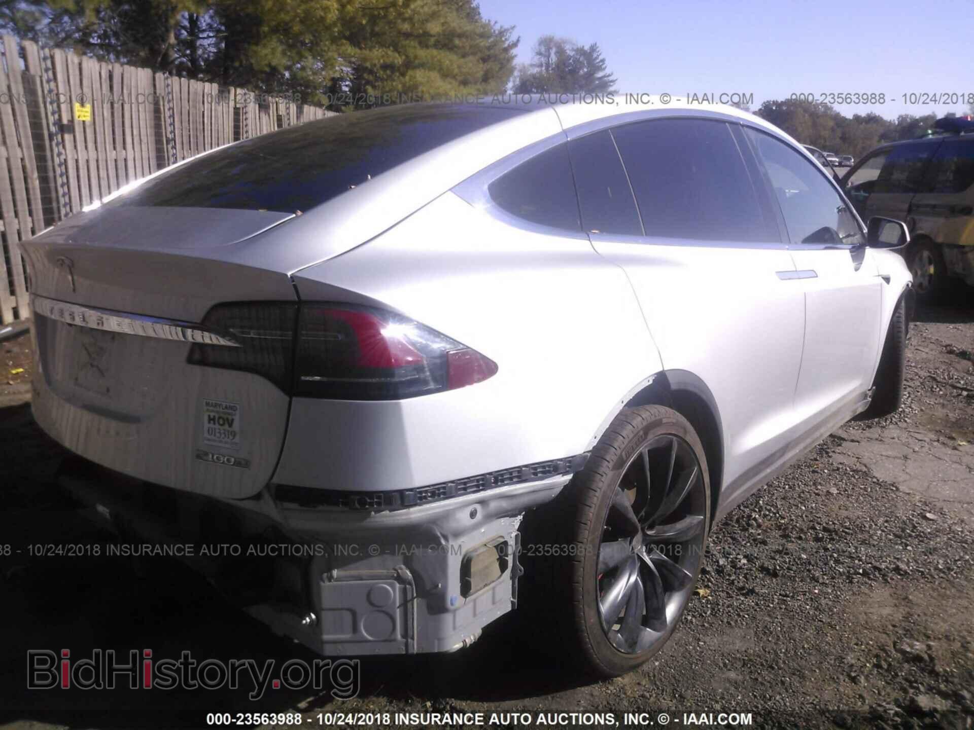 2016 TESLA MODEL X - VIN: 5YJXCAE43GF031391 - Photo 4