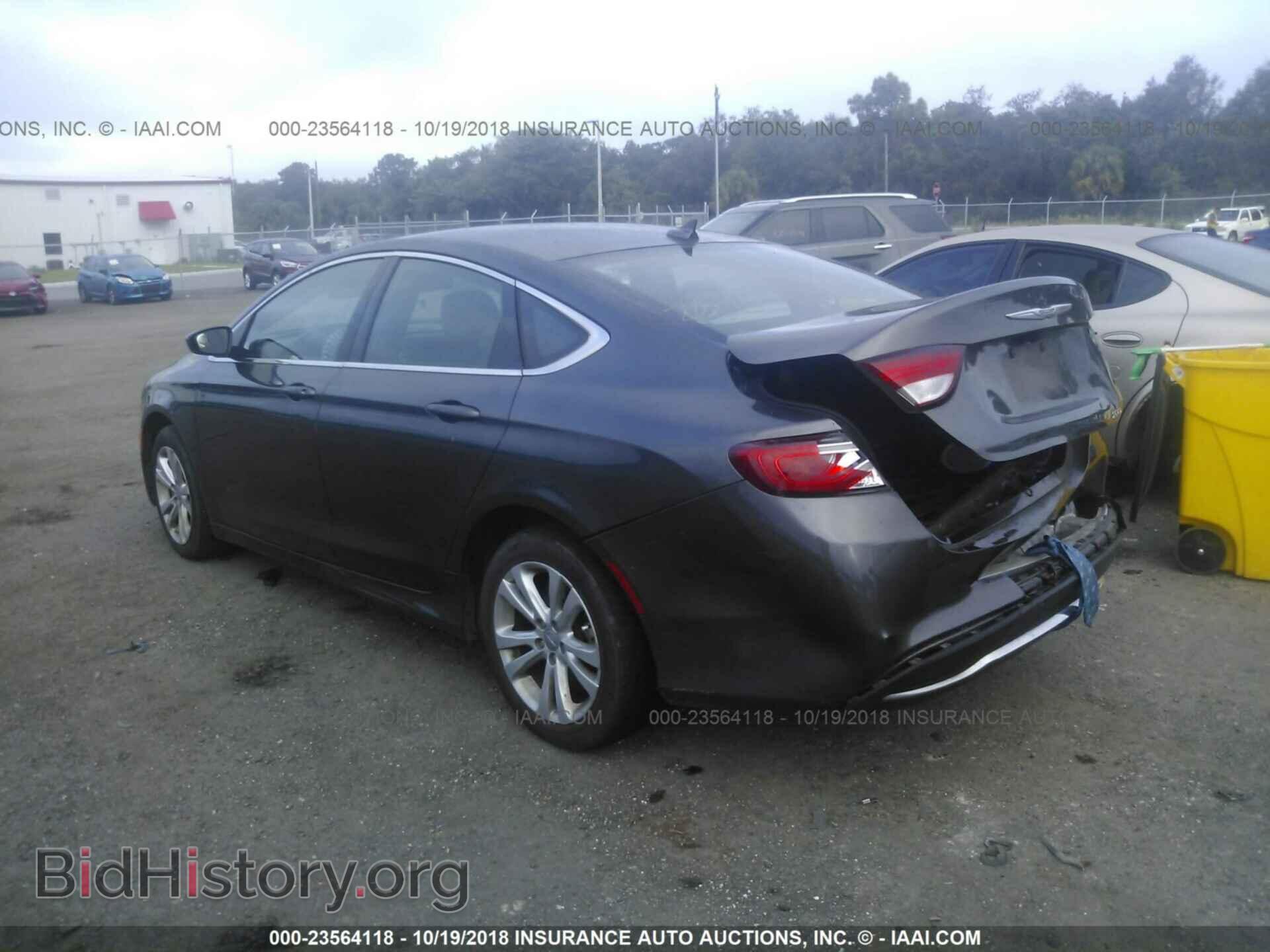 2015 Chrysler 200 - VIN: 1C3CCCAB6FN713118 - Photo 3