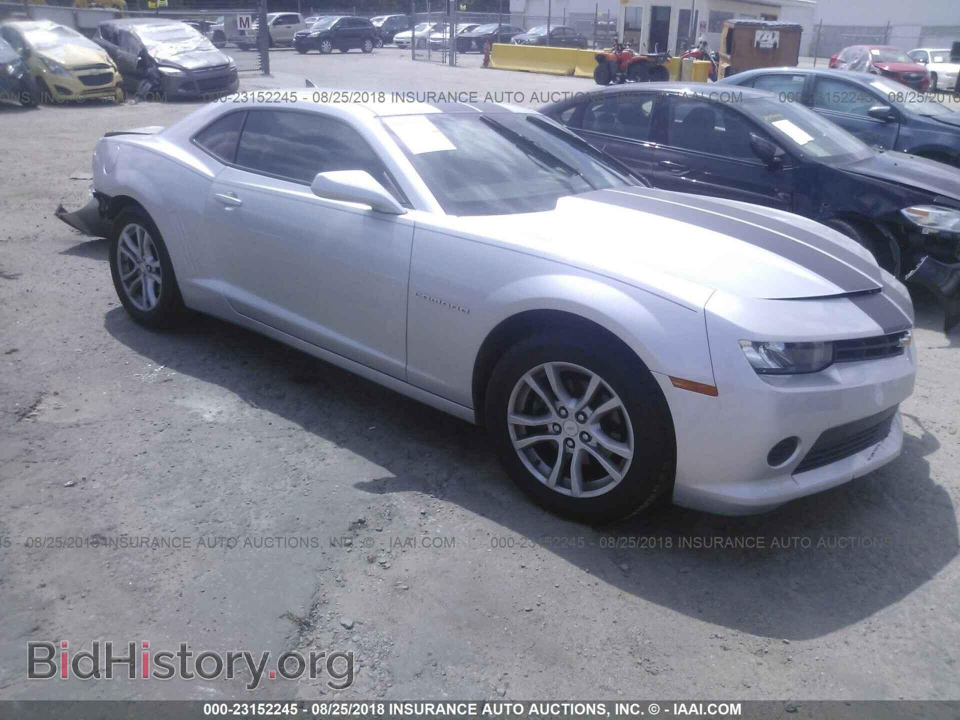 Фотография 2G1FB1E33F9309398 - CHEVROLET CAMARO 2015