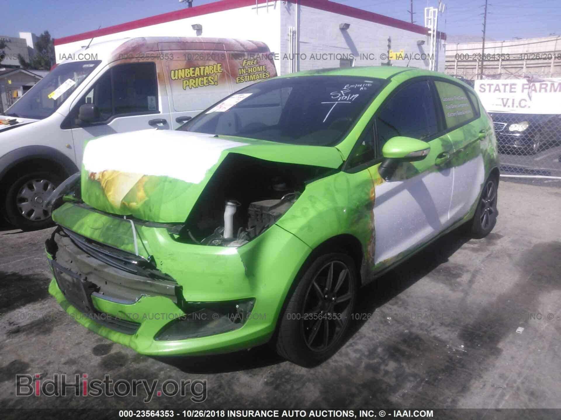 2015 Ford Fiesta - VIN: 3FADP4EJ7FM172303 - Фото 2