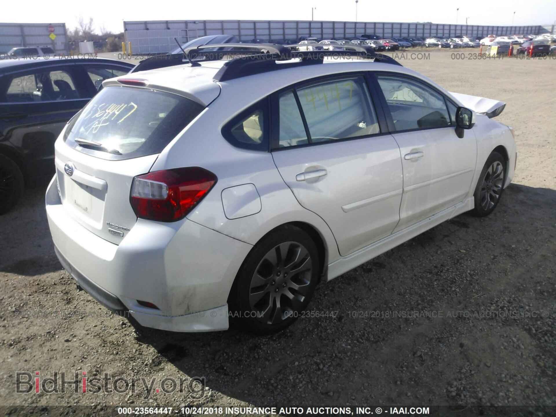 2014 SUBARU IMPREZA - VIN: JF1GPAL6XE8224701 - Фото 4