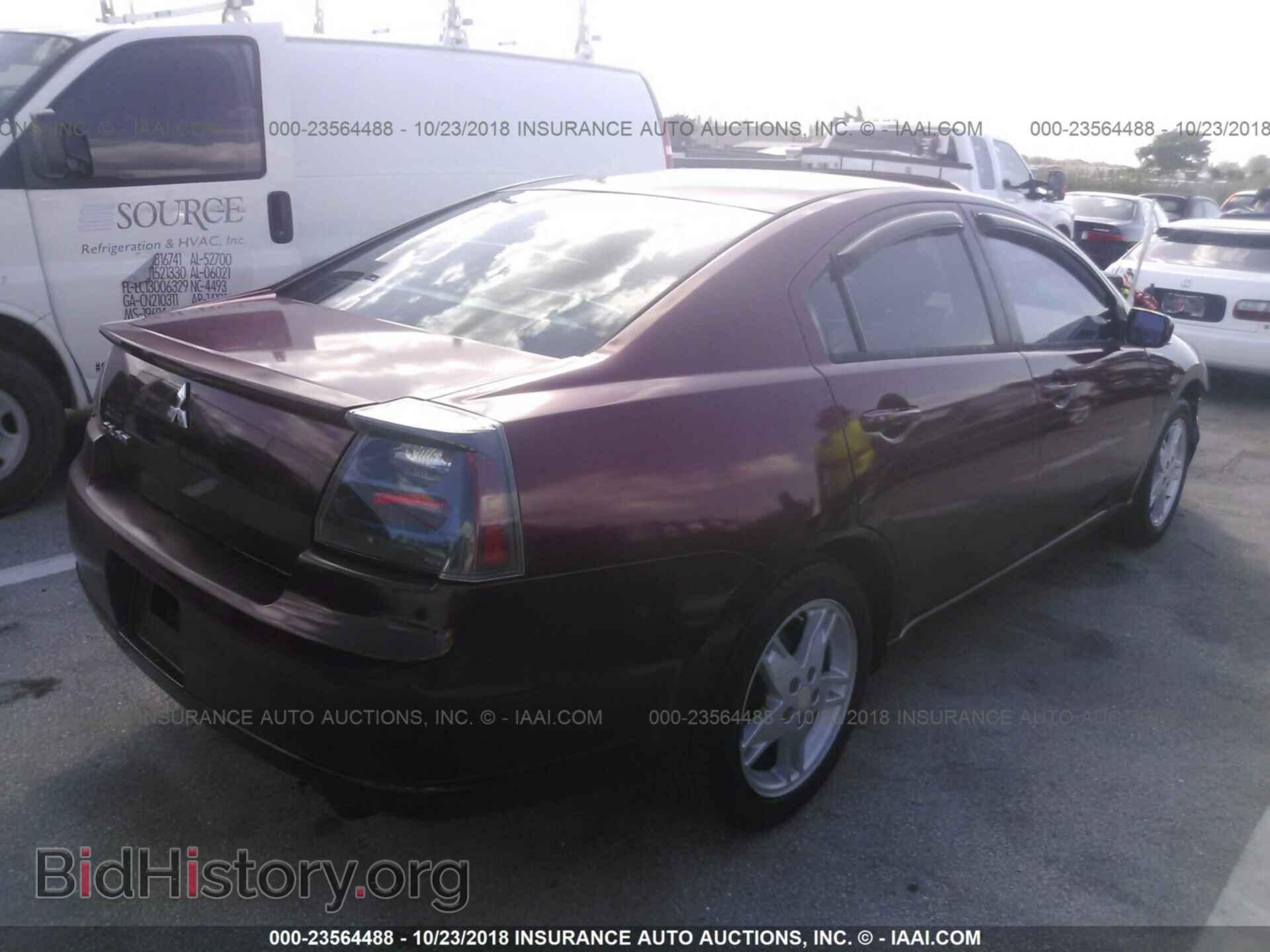 2007 MITSUBISHI GALANT - VIN: 4A3AB36F37E068623 - Фото 4