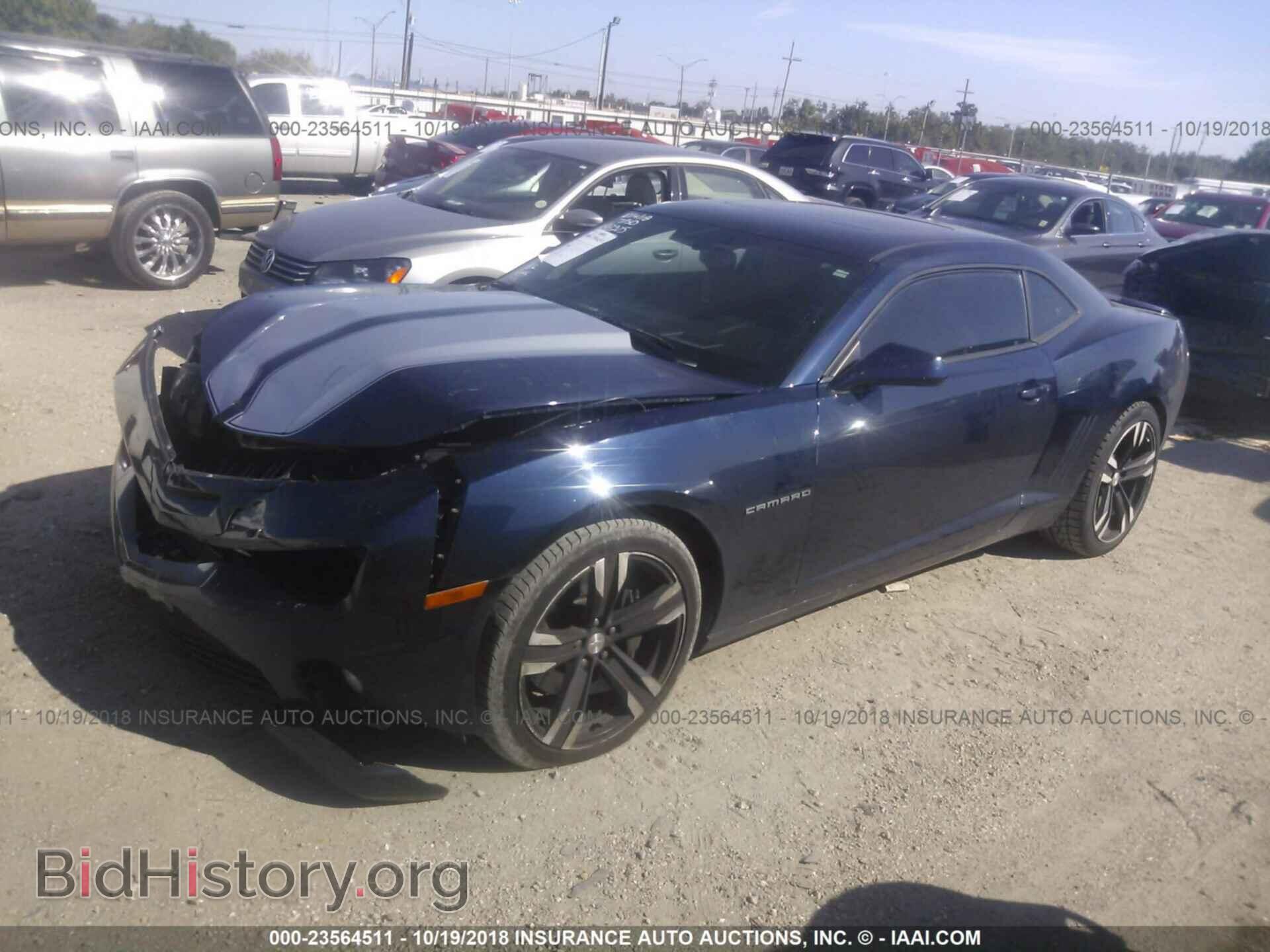 2011 CHEVROLET CAMARO - VIN: 2G1FK1EJ2B9161382 - Фото 2
