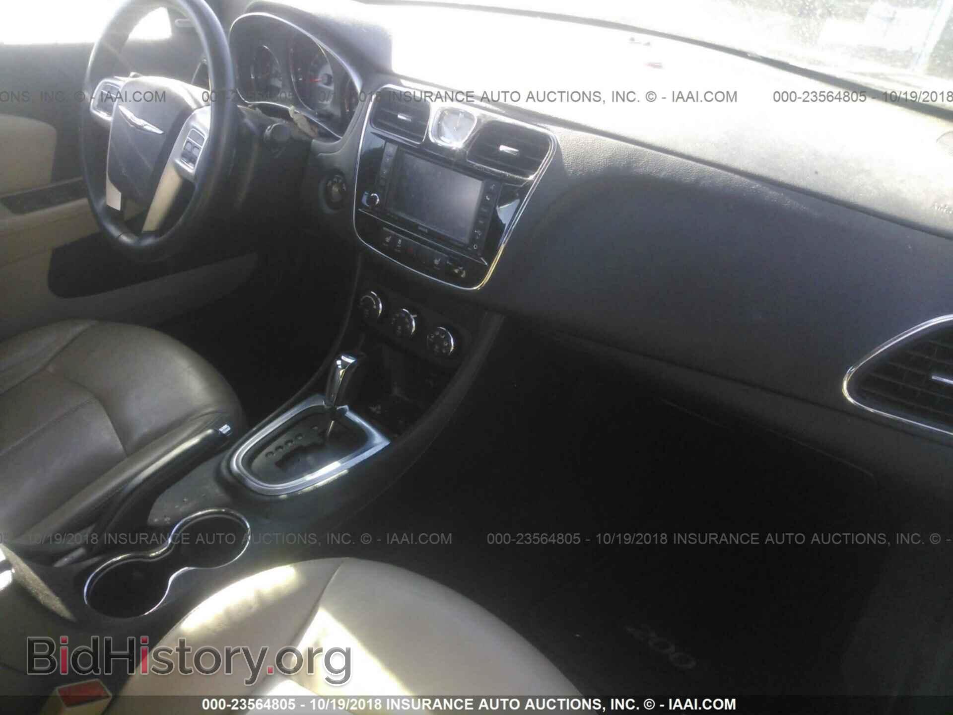 2013 CHRYSLER 200 - VIN: 1C3CCBCG9DN504312 - Фото 5