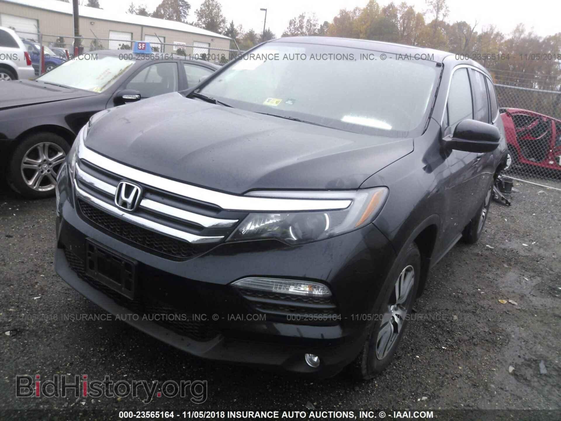 2017 Honda Pilot - VIN: 5FNYF5H54HB038729 - Фото 2