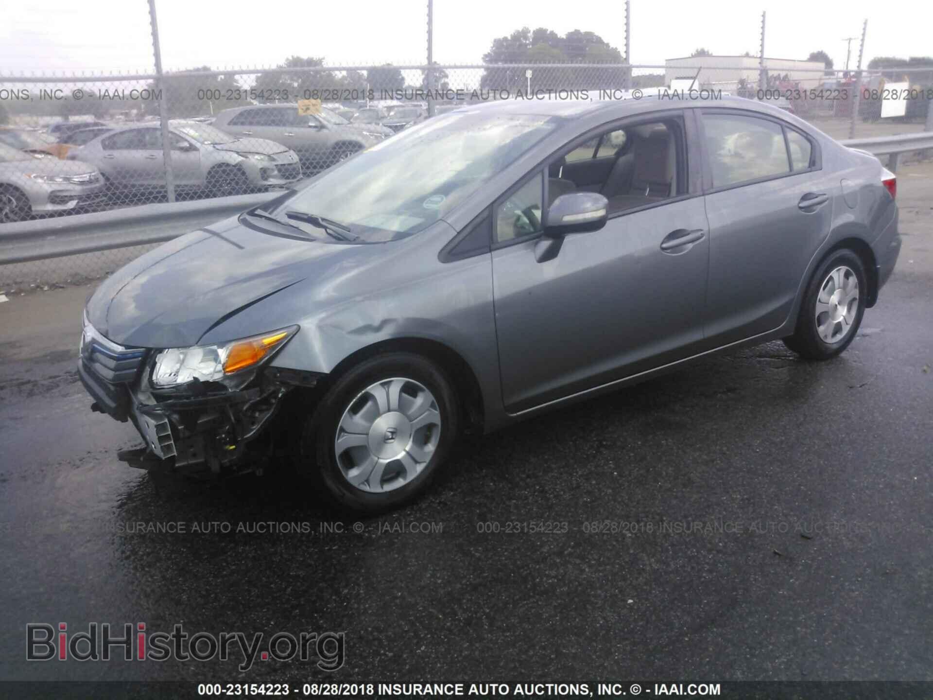 2012 HONDA CIVIC - VIN: JHMFB4F24CS011272 - Photo 2