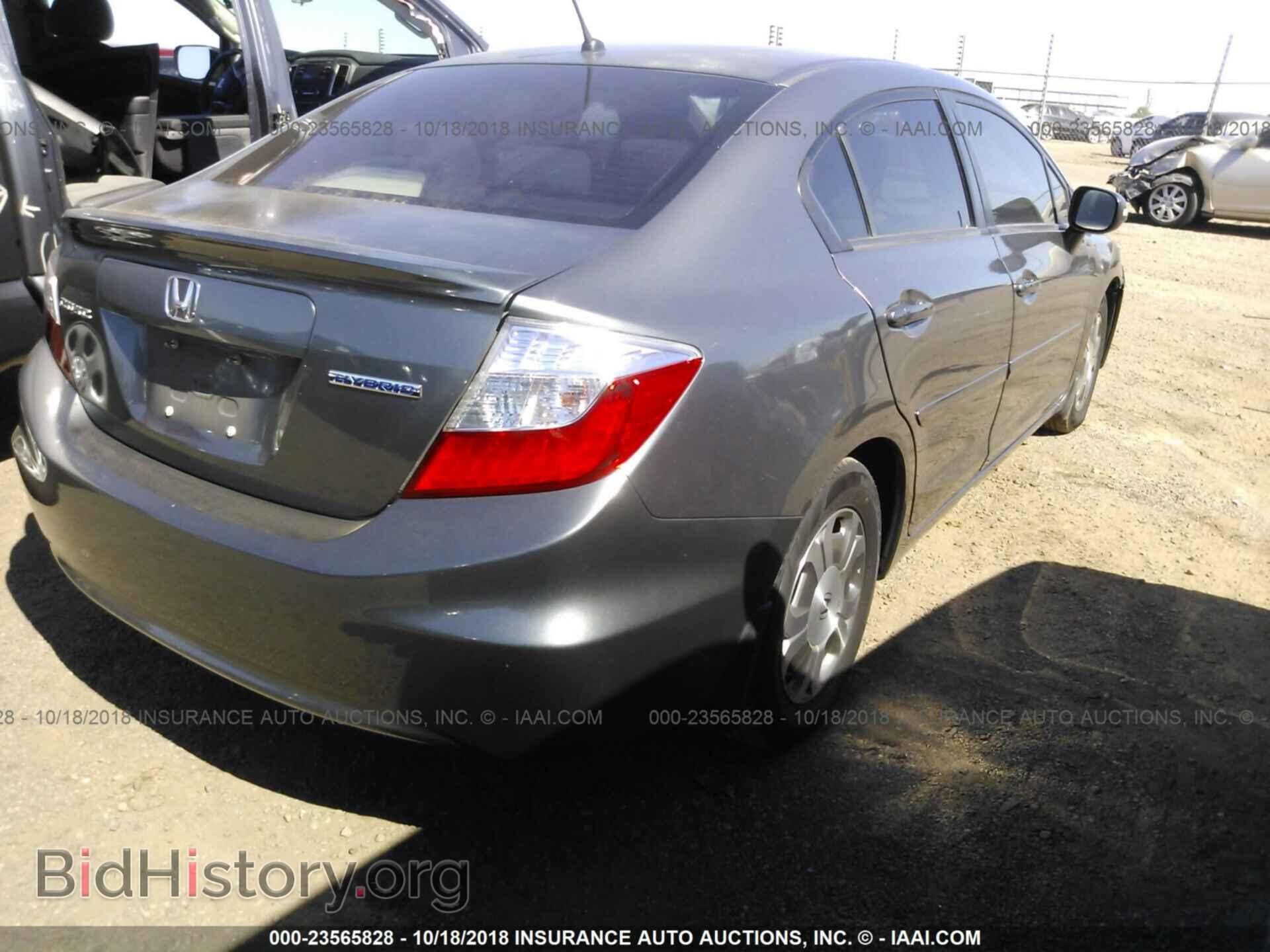 2012 Honda Civic - VIN: JHMFB4F20CS000589 - Photo 4