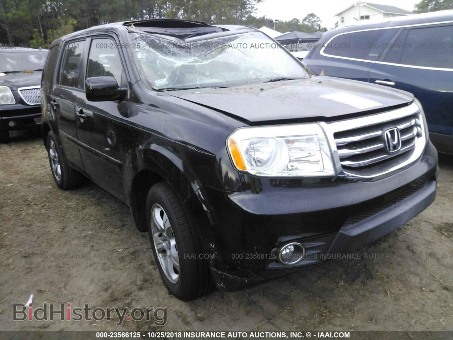 Фотография 5FNYF3H59CB022507 - Honda Pilot 2012