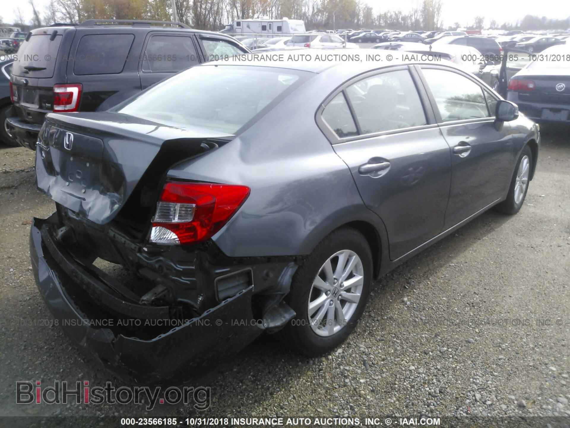 2012 HONDA CIVIC - VIN: 19XFB2F97CE002104 - Фото 4
