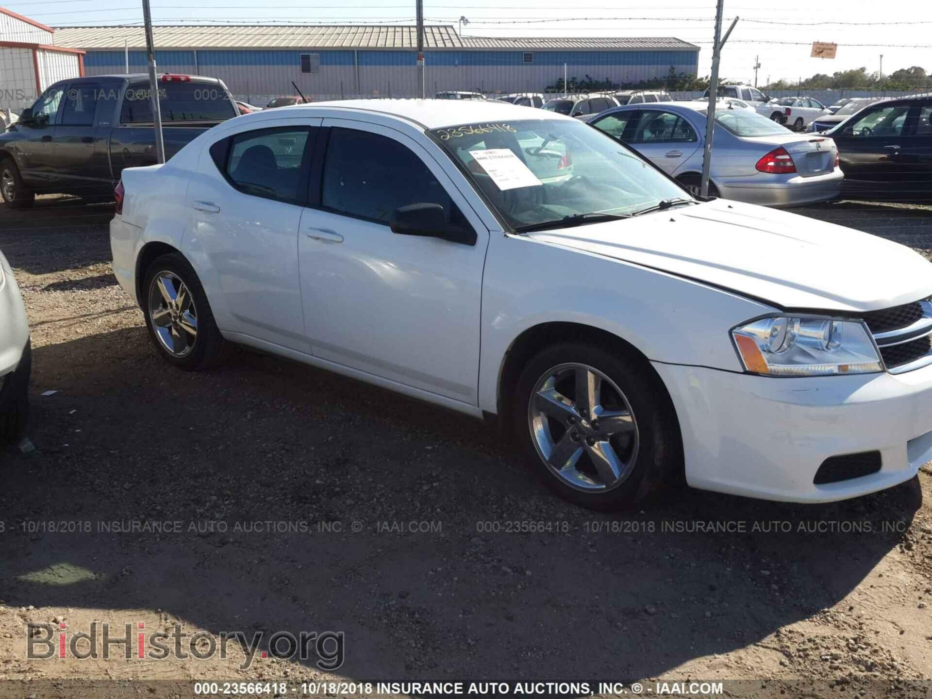Фотография 1C3CDZAB8DN535564 - Dodge Avenger 2013