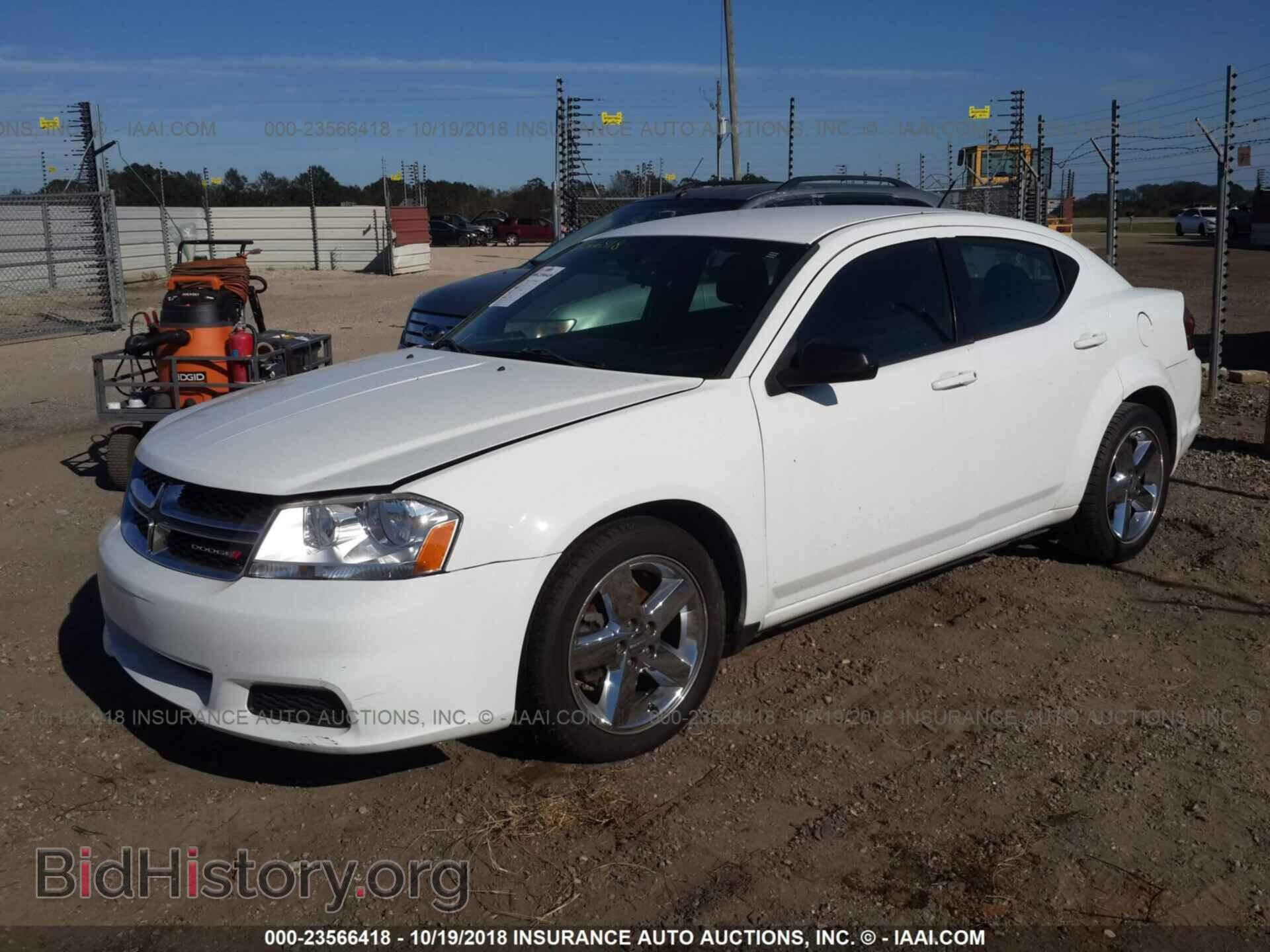 2013 Dodge Avenger - VIN: 1C3CDZAB8DN535564 - Фото 2