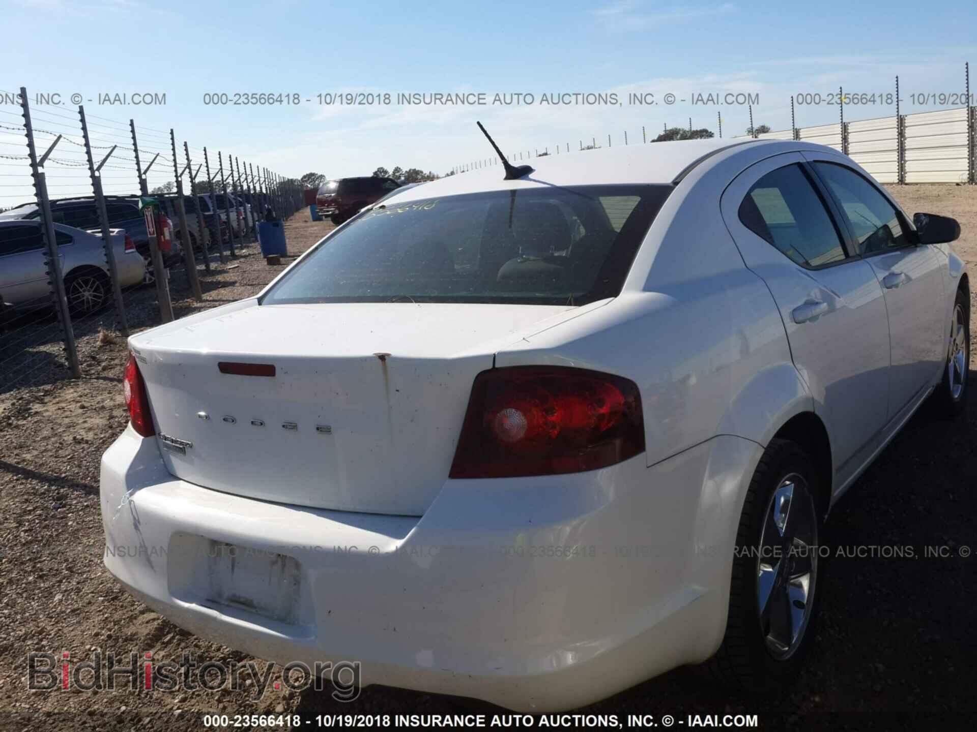 2013 Dodge Avenger - VIN: 1C3CDZAB8DN535564 - Фото 4