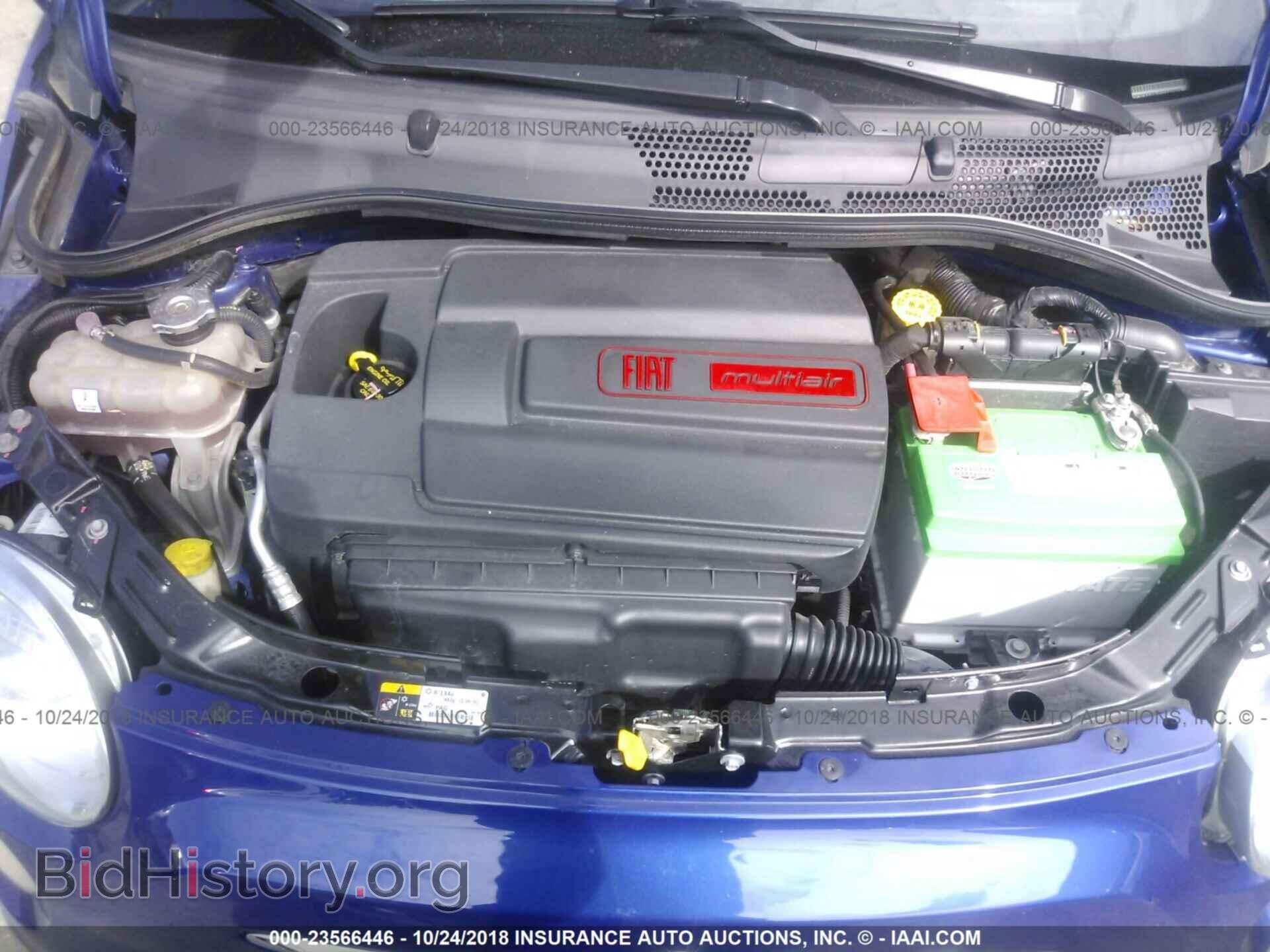 2013 Fiat 500 - VIN: 3C3CFFBR4DT668052 - Фото 10