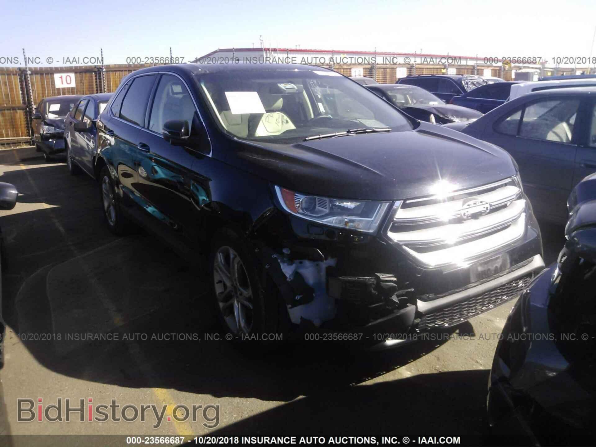 Фотография 2FMPK4K93JBB21015 - Ford Edge 2018