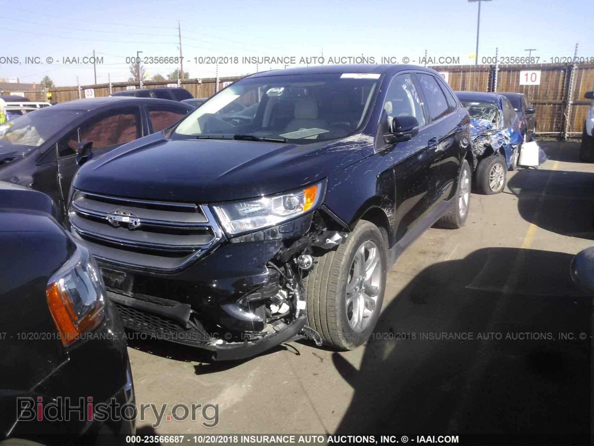 2018 Ford Edge - VIN: 2FMPK4K93JBB21015 - Фото 2