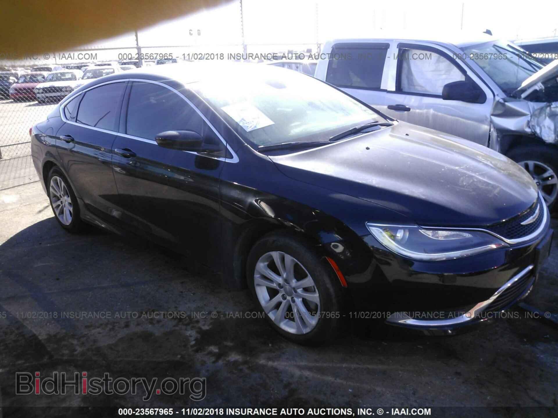 Фотография 1C3CCCAB8GN139090 - Chrysler 200 2016