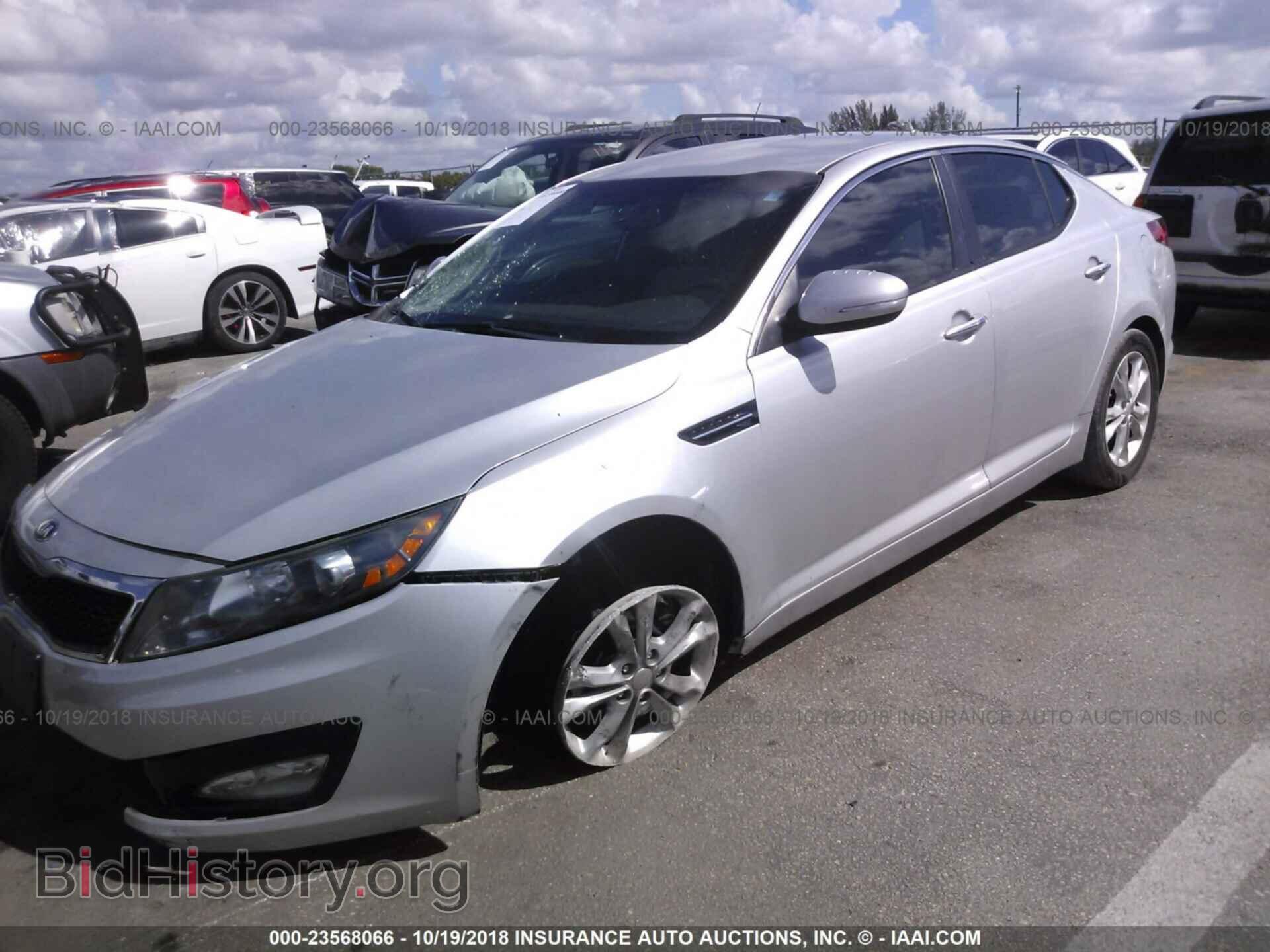 2013 Kia Optima - VIN: 5XXGM4A76DG129371 - Фото 2